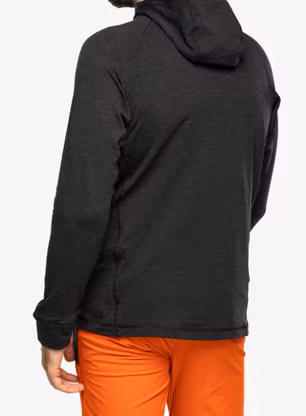Mikina s kapucňou Rab Nexus Hoody - black