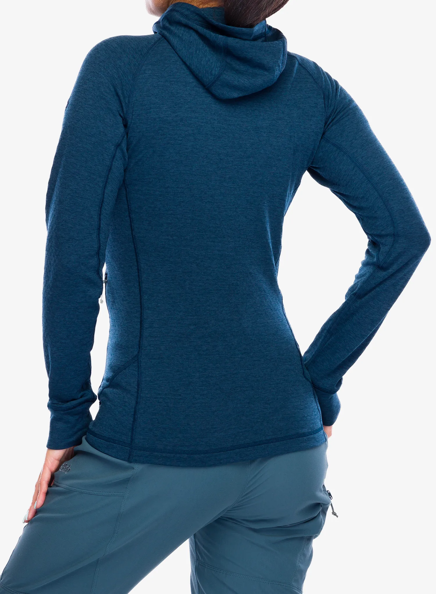 Dámska mikina s kapucňou Rab Nexus Hoody - deep ink