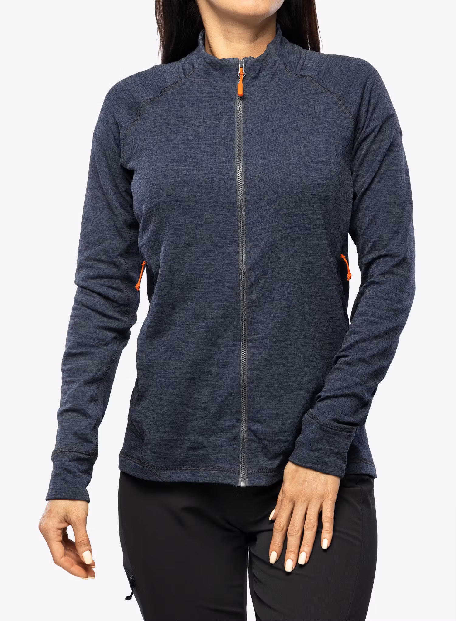 Mikina bez kapucne dámska Rab Nexus Jacket - steel