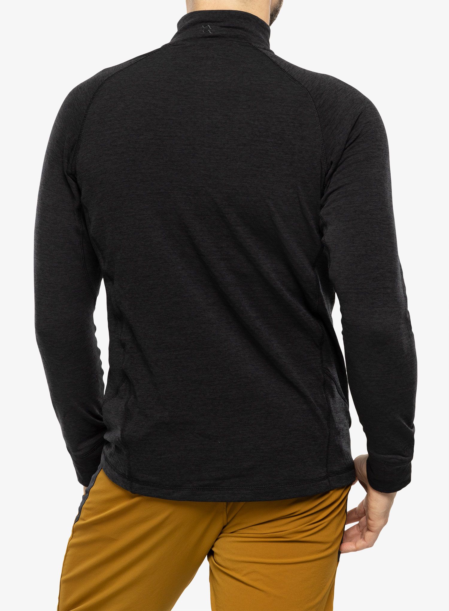 Mikina na zips Rab Nexus Pull-On  - black