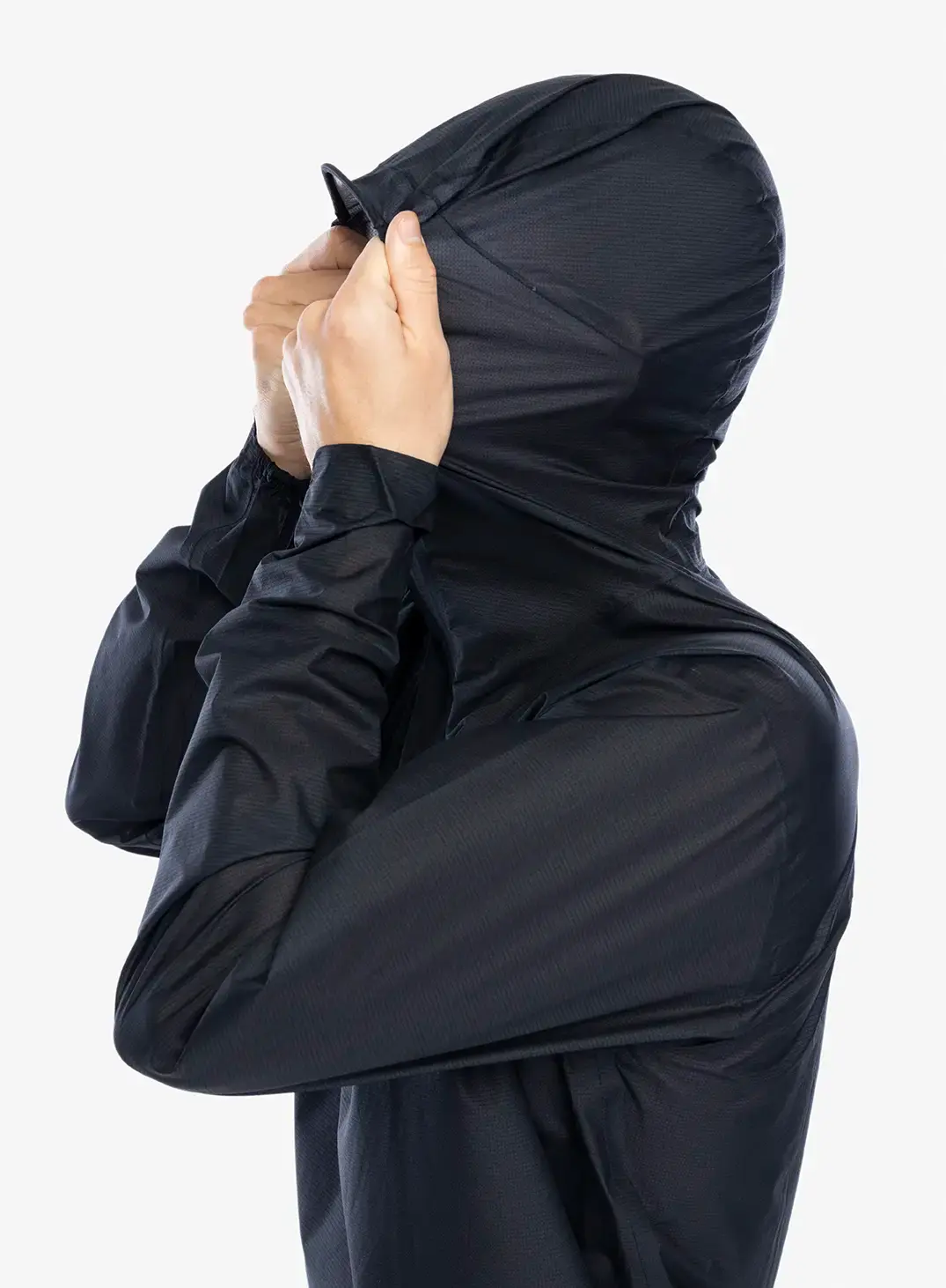 Bežecká bunda Rab Phantom Pull-On - ebony