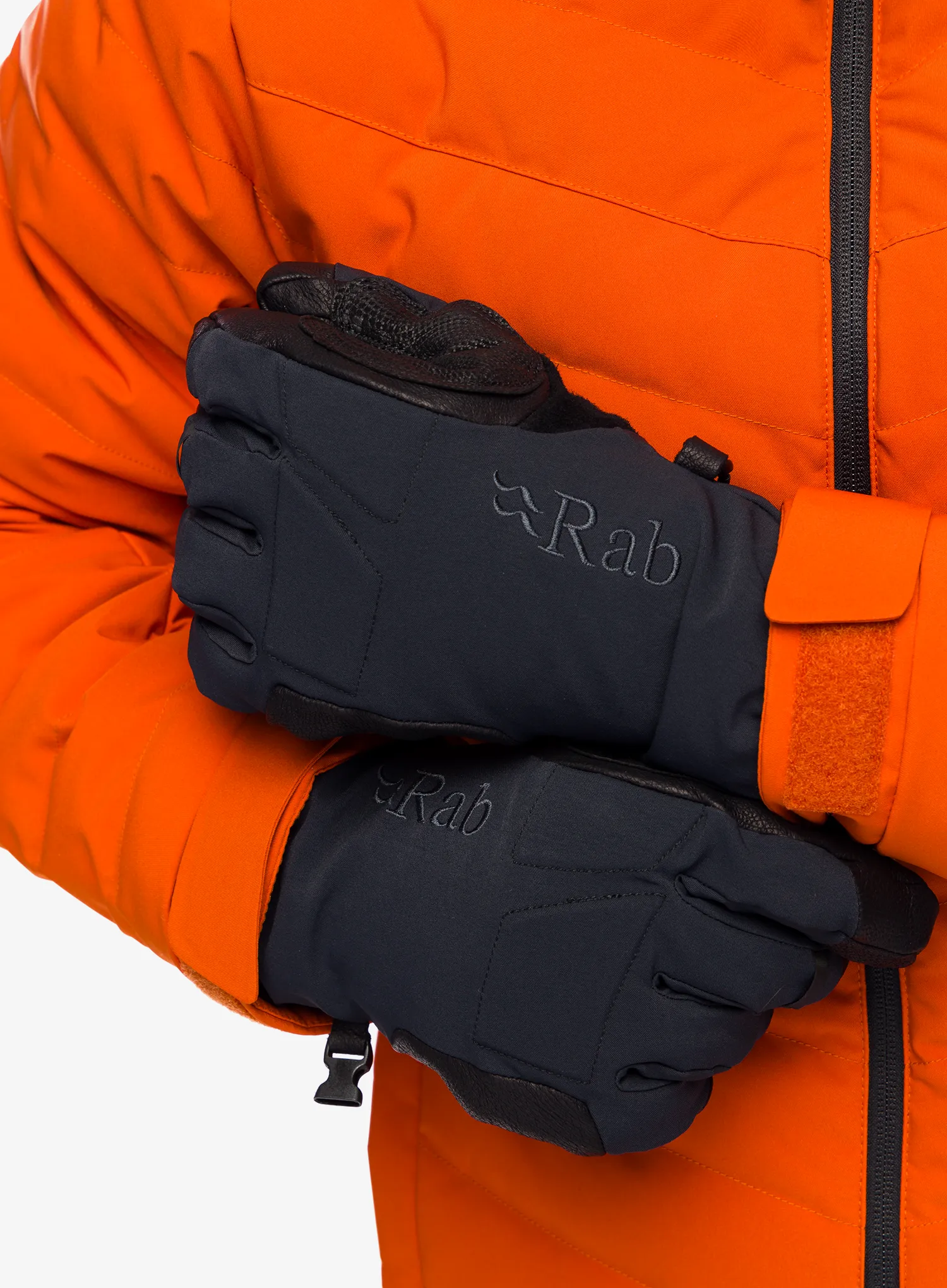 Turistické rukavice Rab Pivot GTX Glove - black