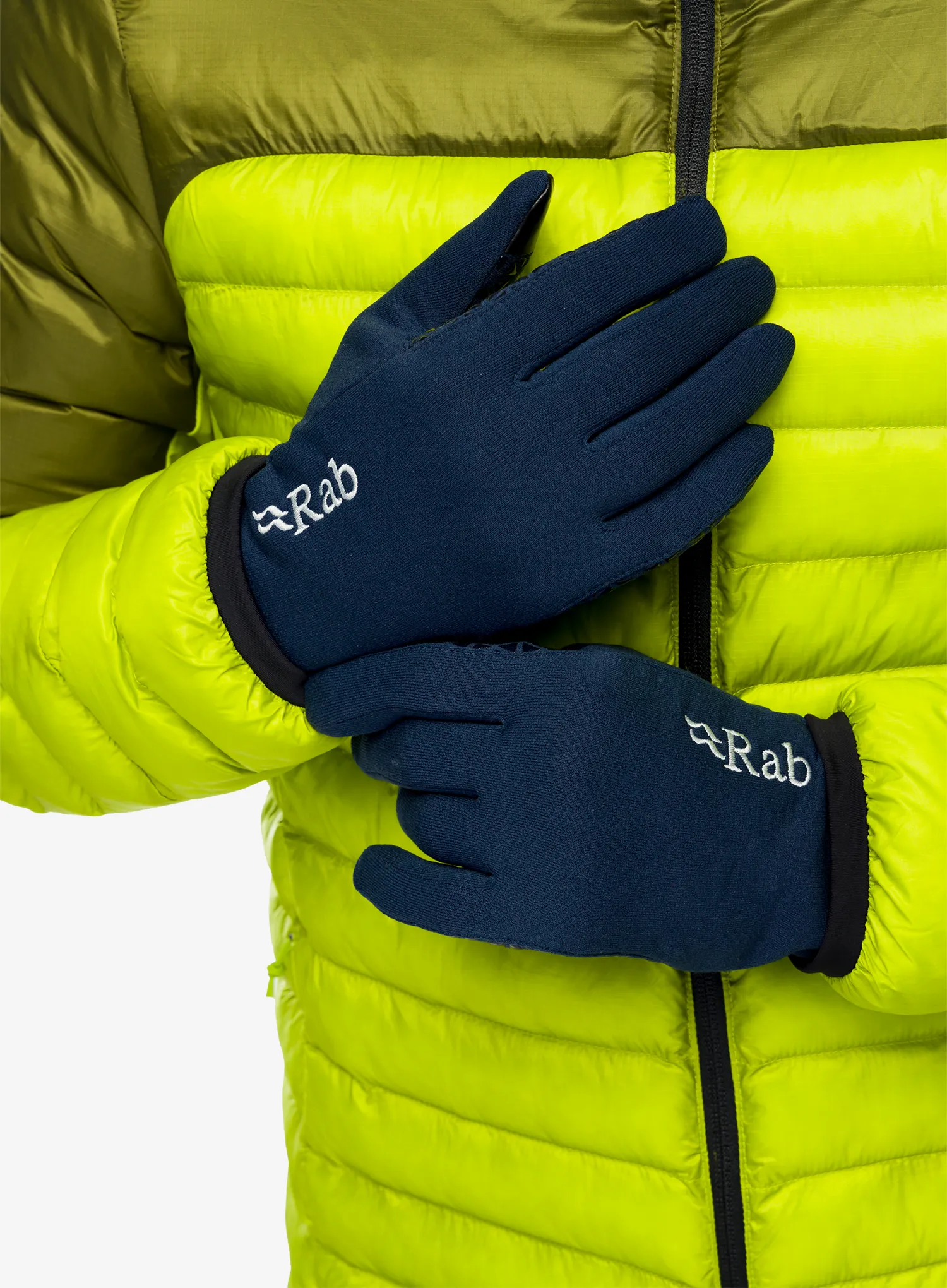 Rukavice Rab Power Stretch Contact Grip Glove - deep ink