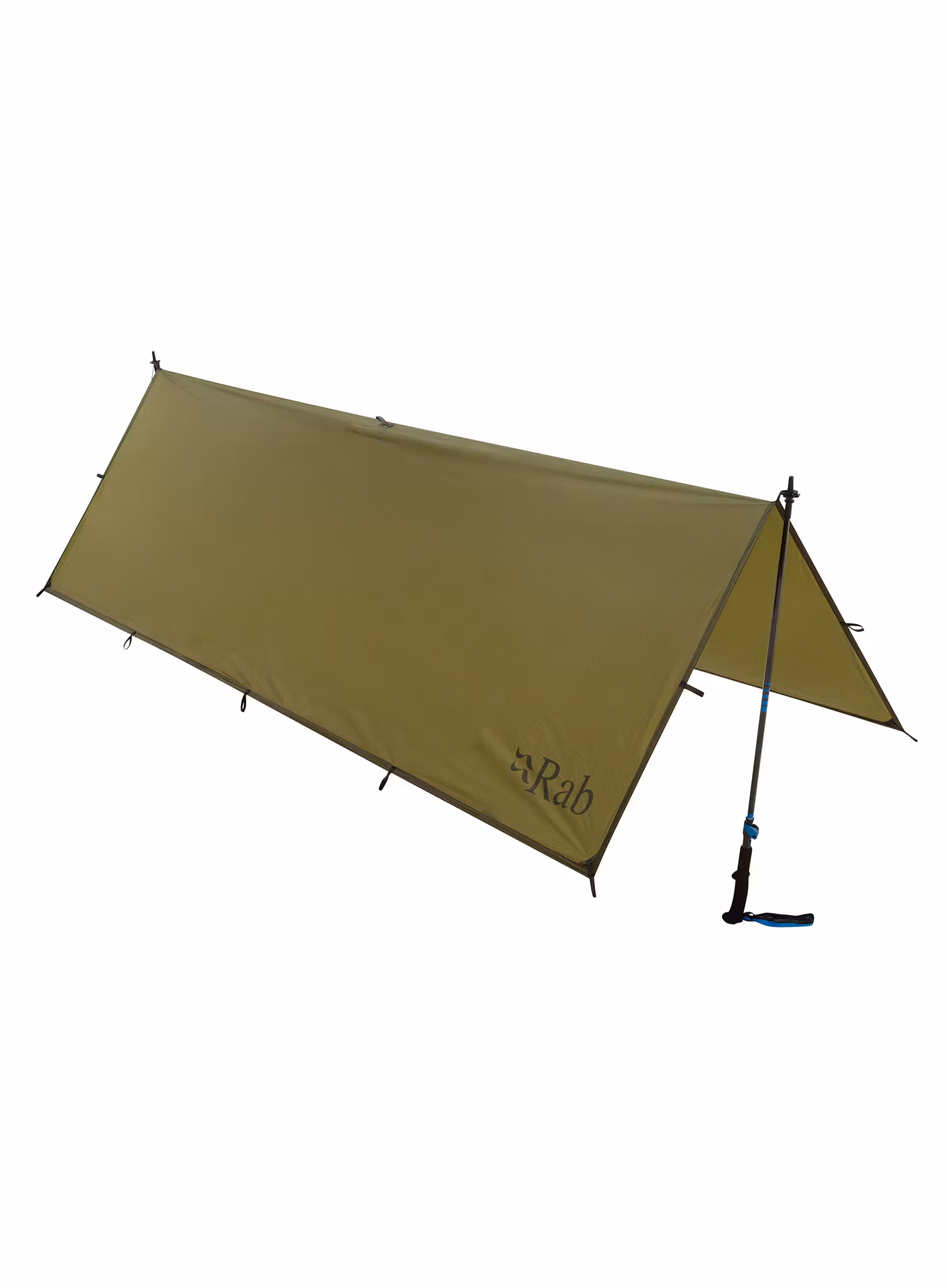 Turistická plachta Rab SilTarp 1 - olive