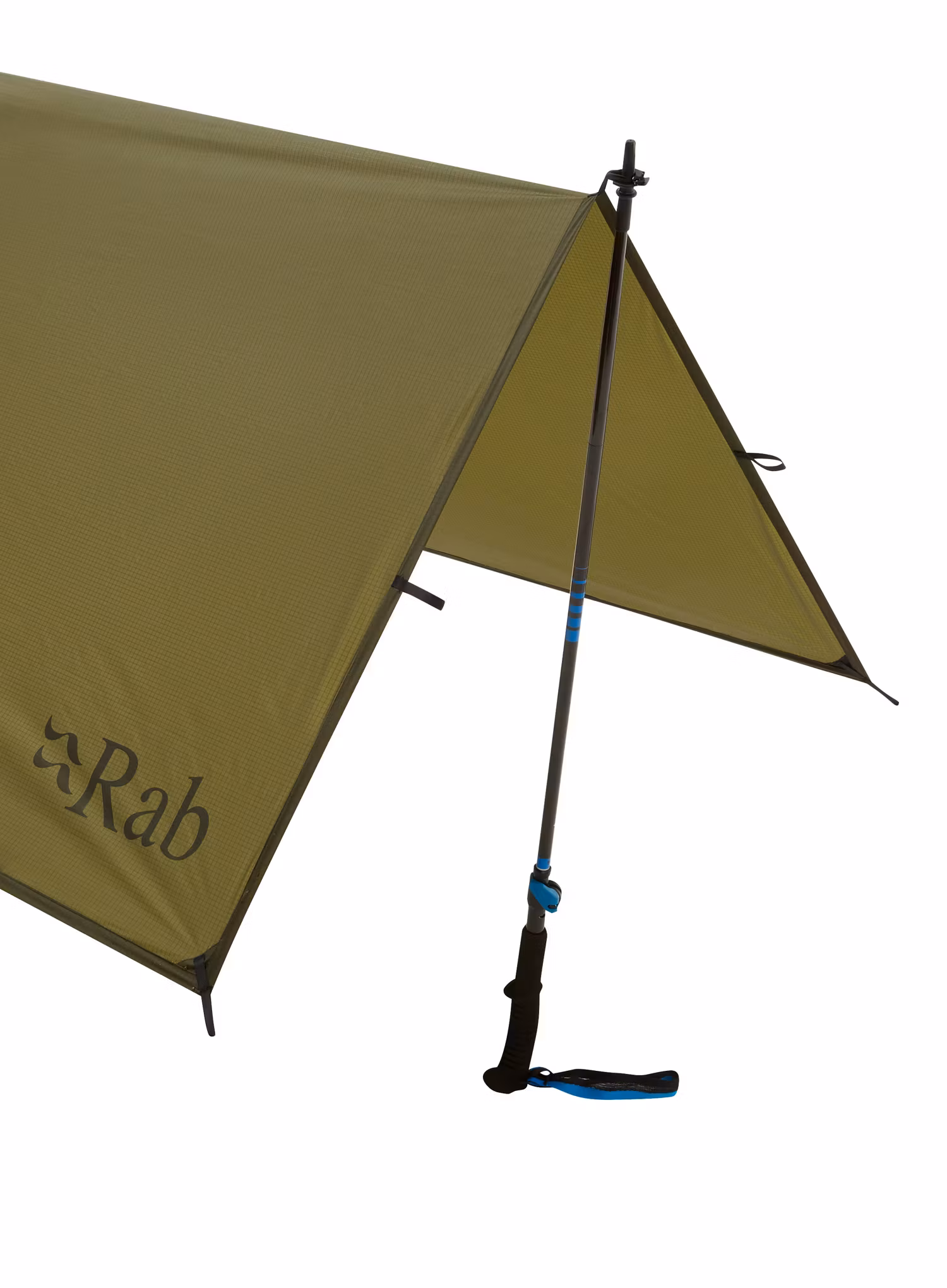 Turistická plachta Rab SilTarp 1 - olive
