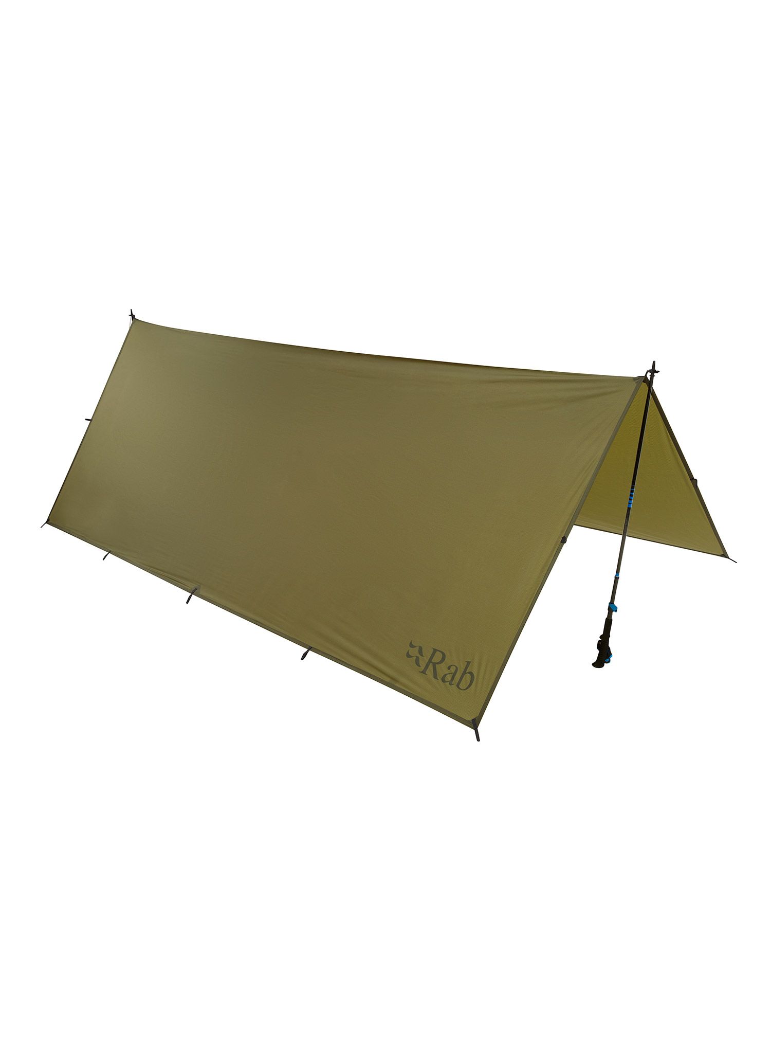 Turistická plachta Rab SilTarp 2 - olive