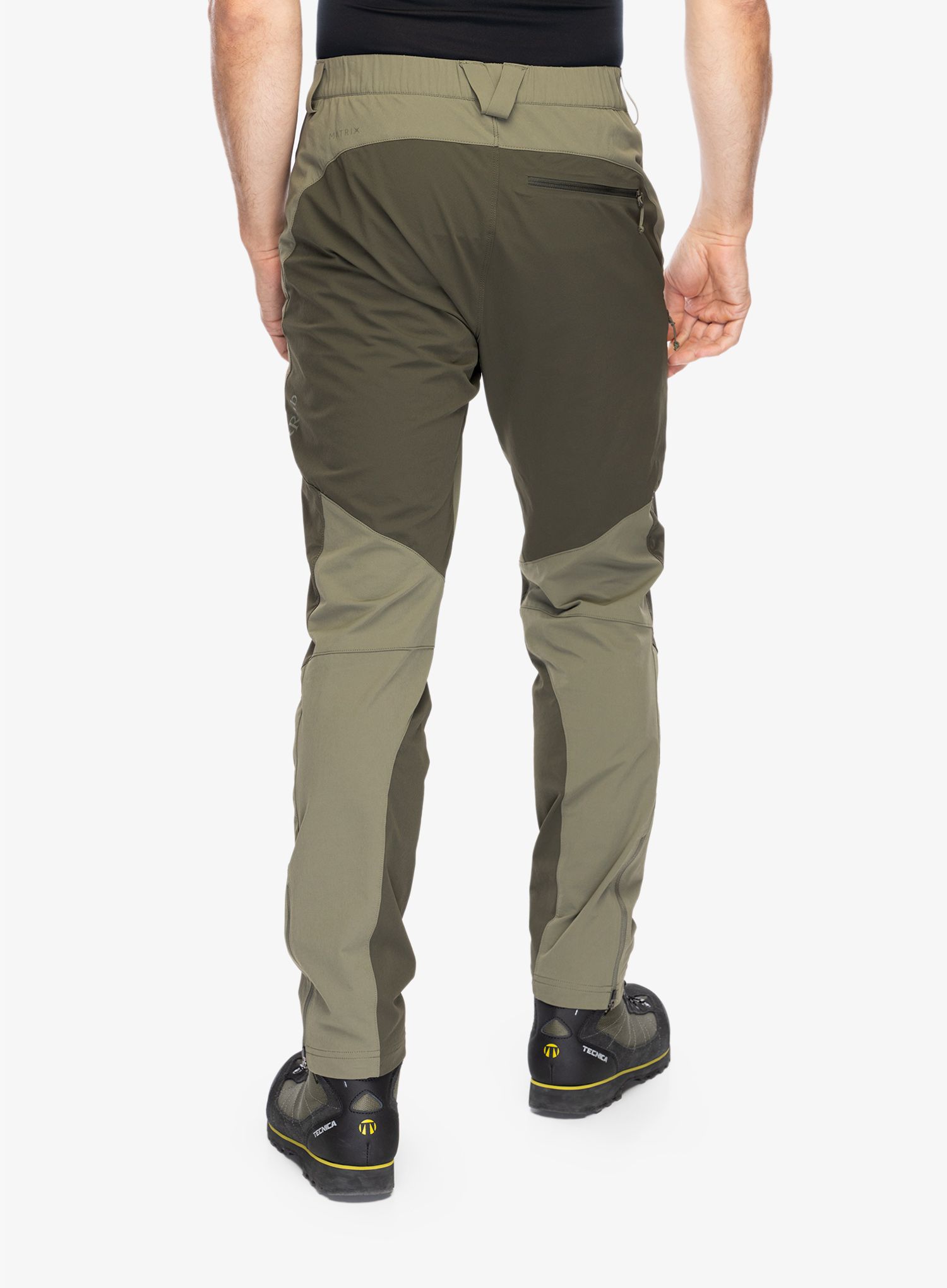Trekingové nohavice Rab Torque Mountain Pants - light khaki/army