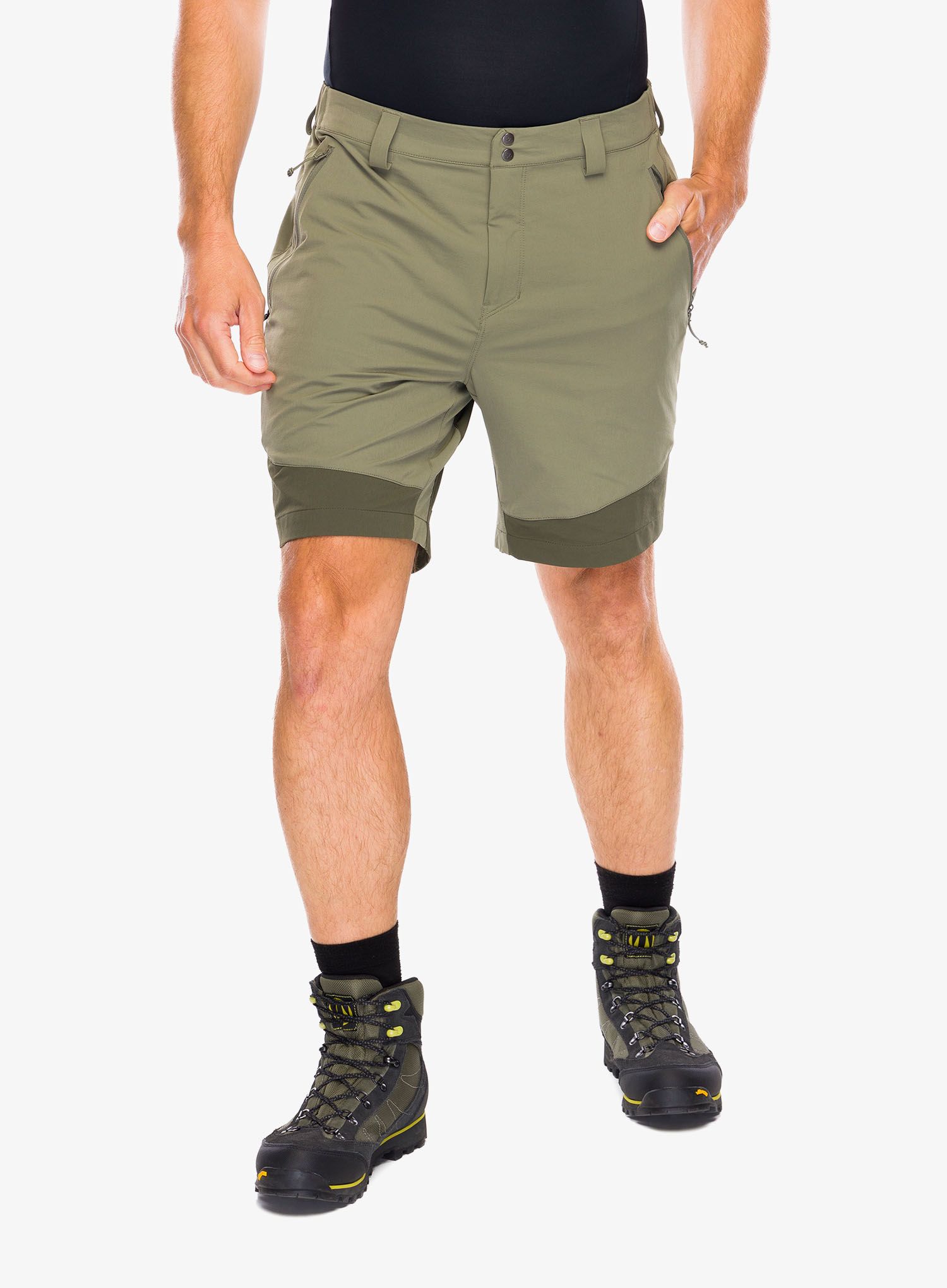 Turistické kraťasy Rab Torque Mountain Shorts - light khaki/army