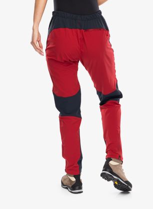 Dámske softshellové nohavice Rab Torque Pants - crimson