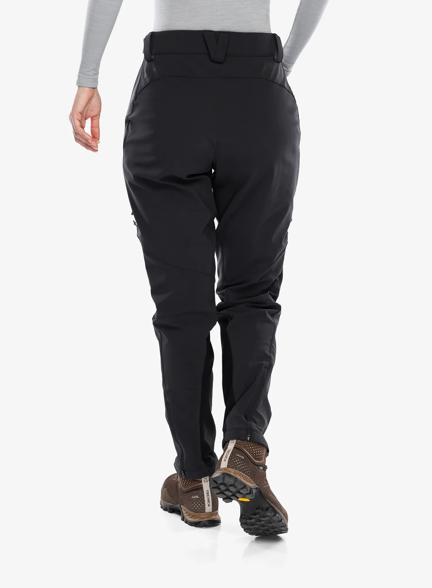 Dámske softshellové nohavice Rab Torque Winter Pants - black