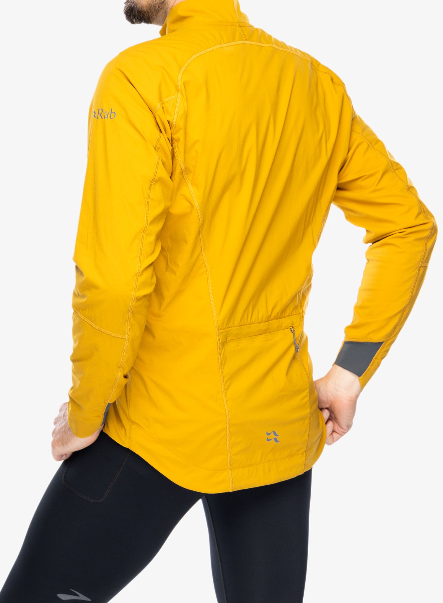 Softshellová bunda Rab VR Cinder Jacket - sahara