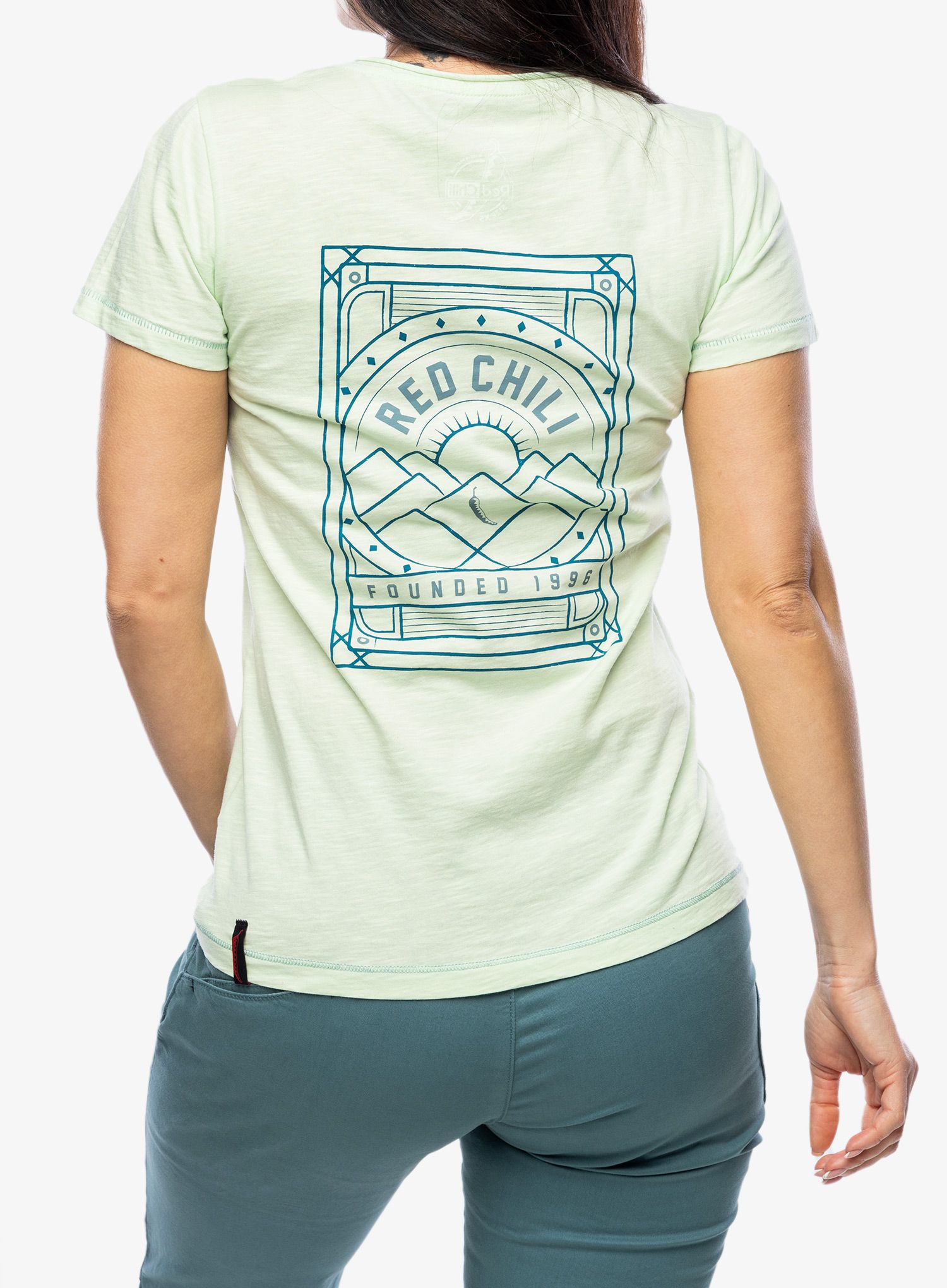 Tričko s potlačou dámske Red Chilli Wo Satori T-Shirt III - pastel green