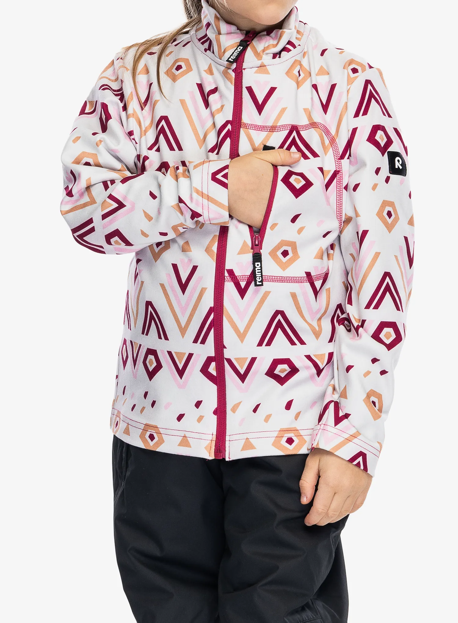 Mikina dievčenská Reima Iisisti - cool burgundy