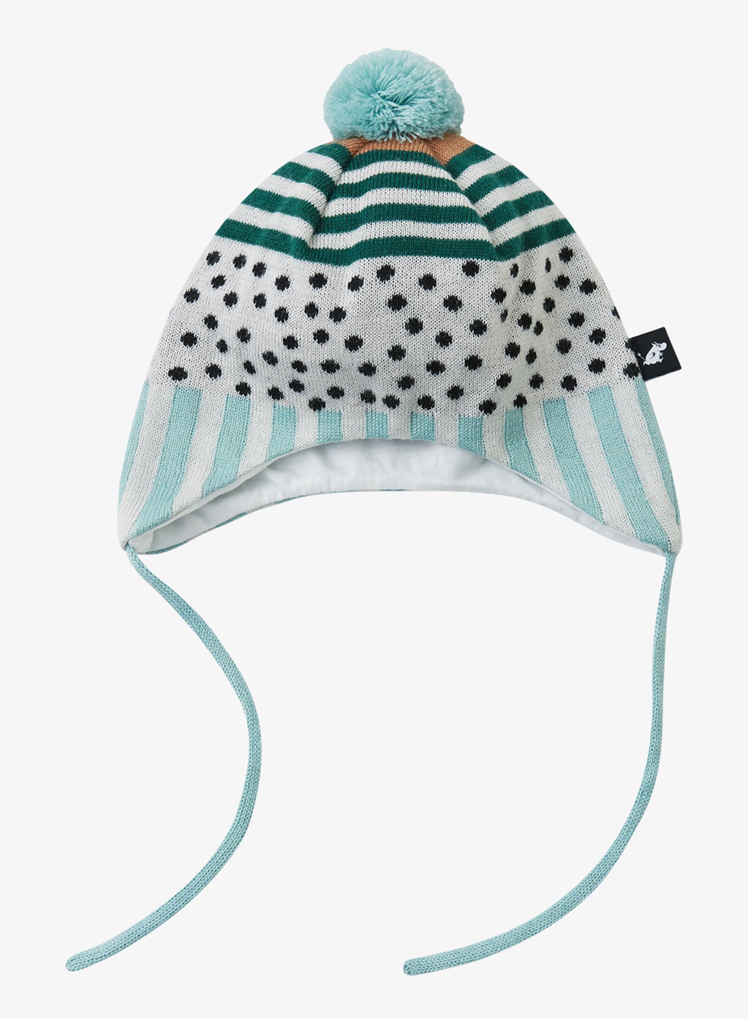 Detská čiapka Reima Moomin Yngst - cool green