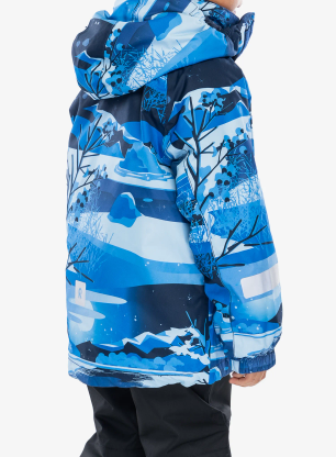 Detská bunda Reima Muonio - navy