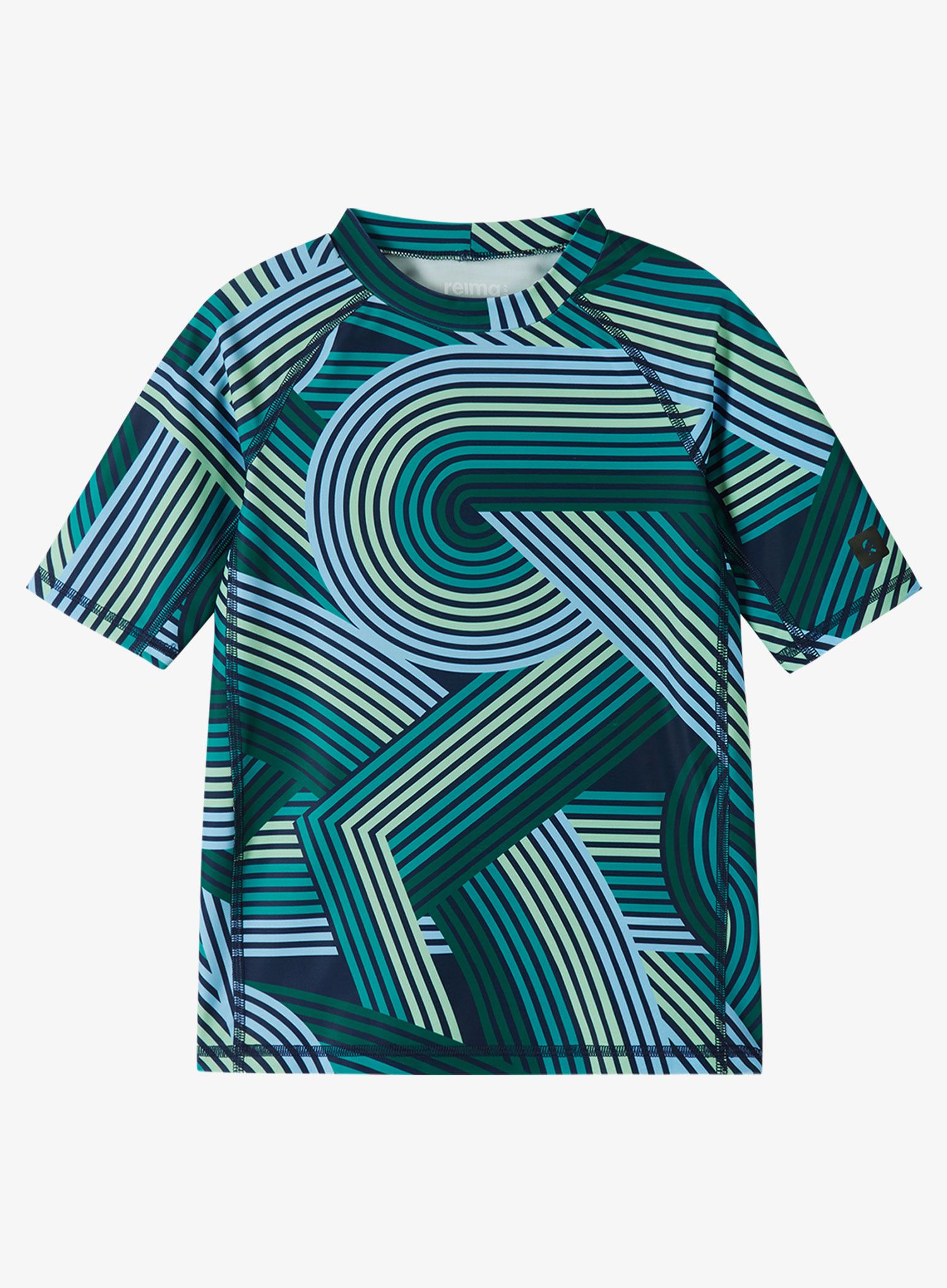 Detské tričko Reima Uiva - navy/navy