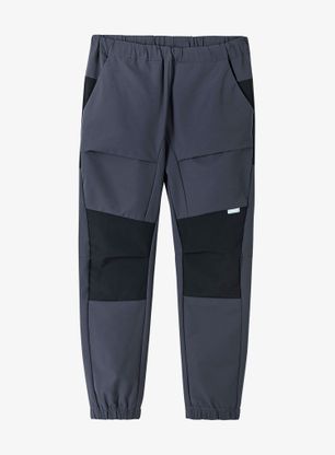 Detské nohavice Reima Vaeltaa - soft black