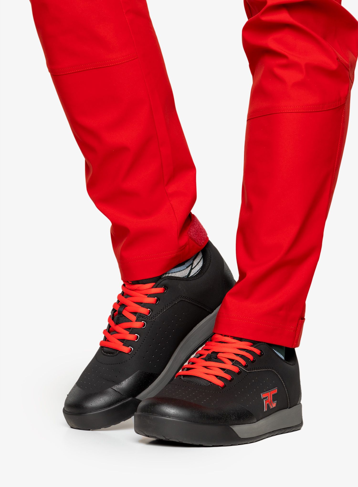 Cyklistické topánky Ride Concepts Hellion - black/red