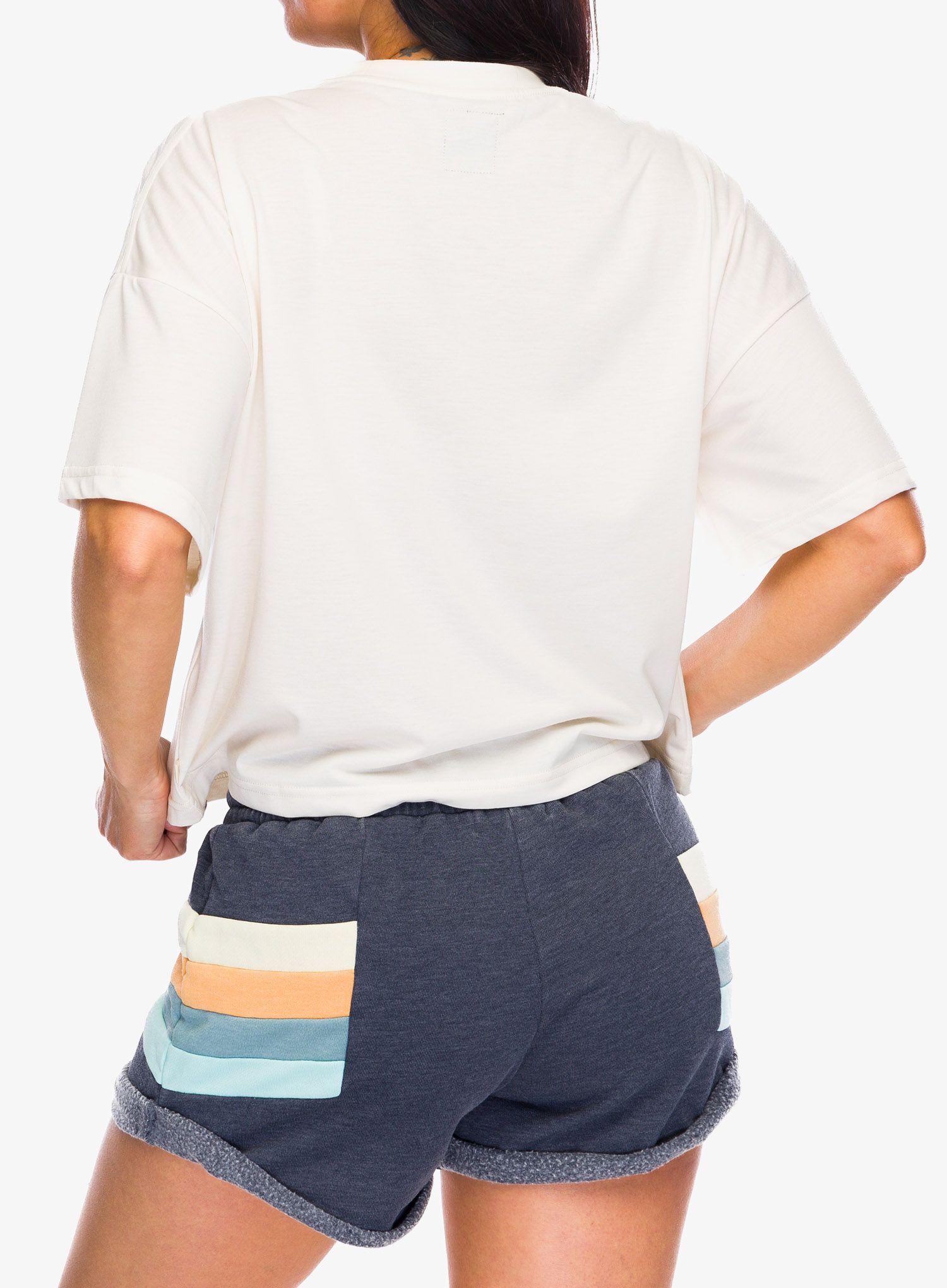 Tričko s potlačou dámske Rip Curl RSS Crop Tee - bone 