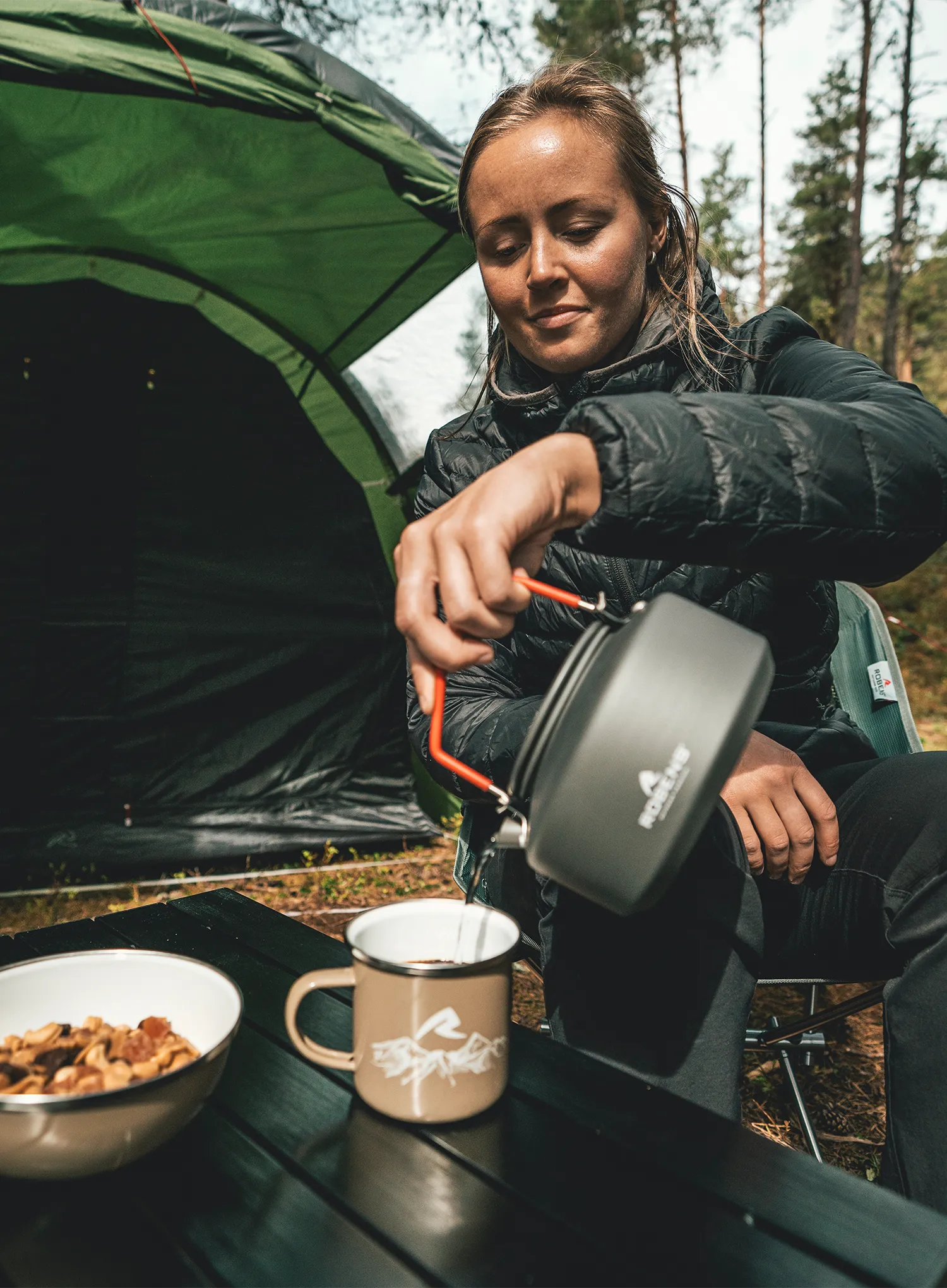 Kanvica Robens Basecamp Pro Kettle - gray