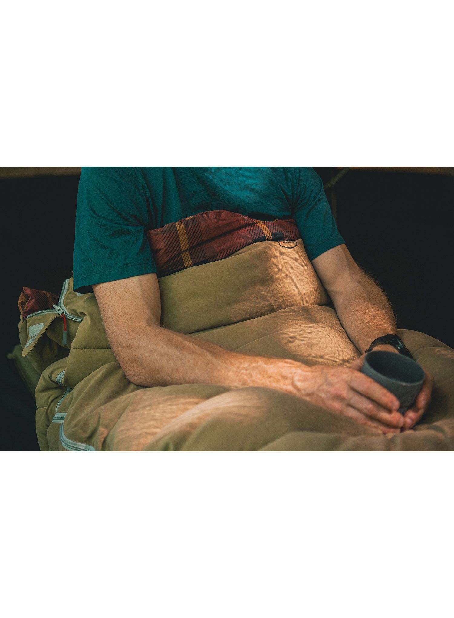 Spacák Robens Basecamp (195 cm) - khaki