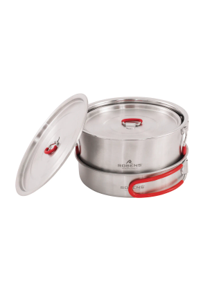 Súprava hrncov Robens Sierra Steel Cook Set L
