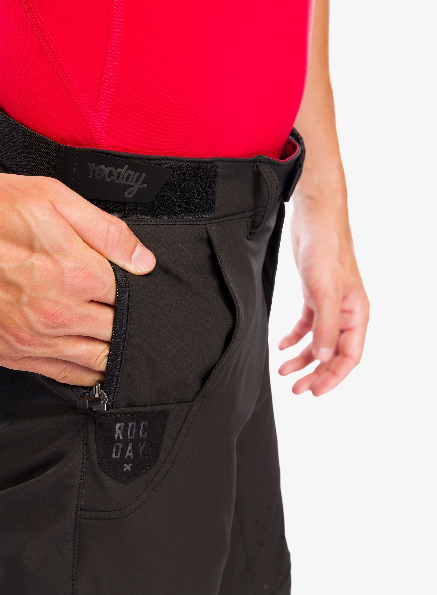 Cyklistické nohavice Rocday Lite Long - black