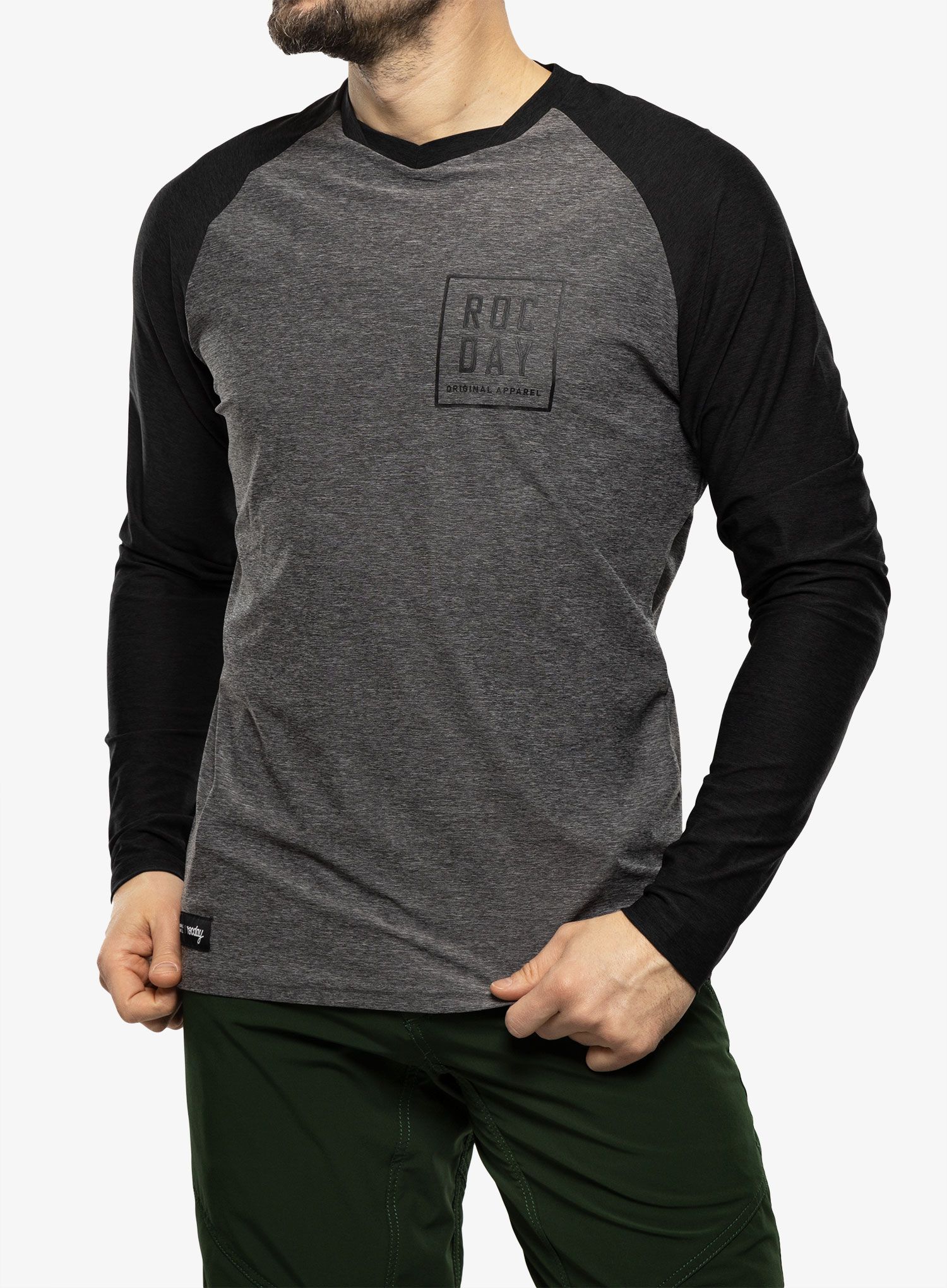 Mikina bez kapucne Rocday Stage - black/grey