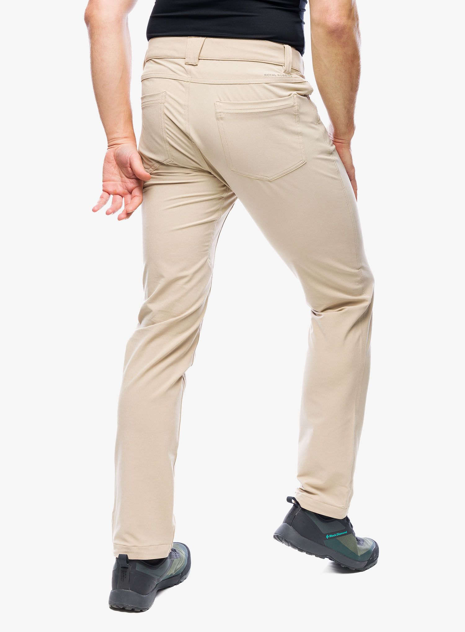 Turistické nohavice Royal Robbins Alpine MTN Pro Pant - khaki