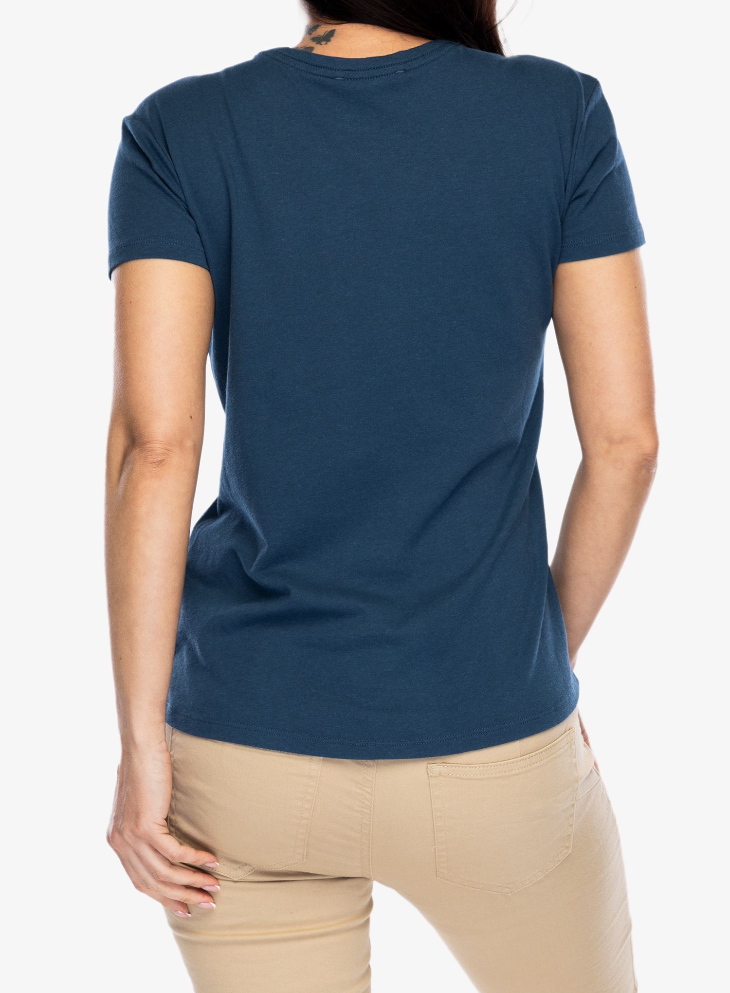 Bavlnené tričko dámske Royal Robbins Basecamp Tee - blue teal