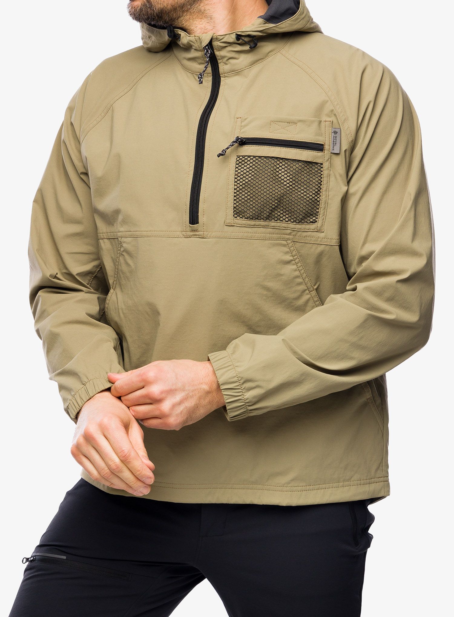 Vetrovka Royal Robbins Merced Anorak - covert green