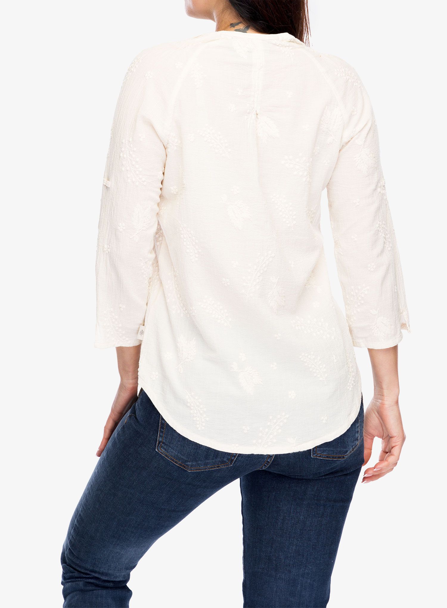 Dámska košeľa Royal Robbins Oasis Tunic II 3/4 Sleeve - undyed