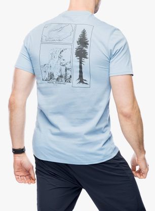 Bavlnené tričko Royal Robbins RR Graphic S/S - mtn spring