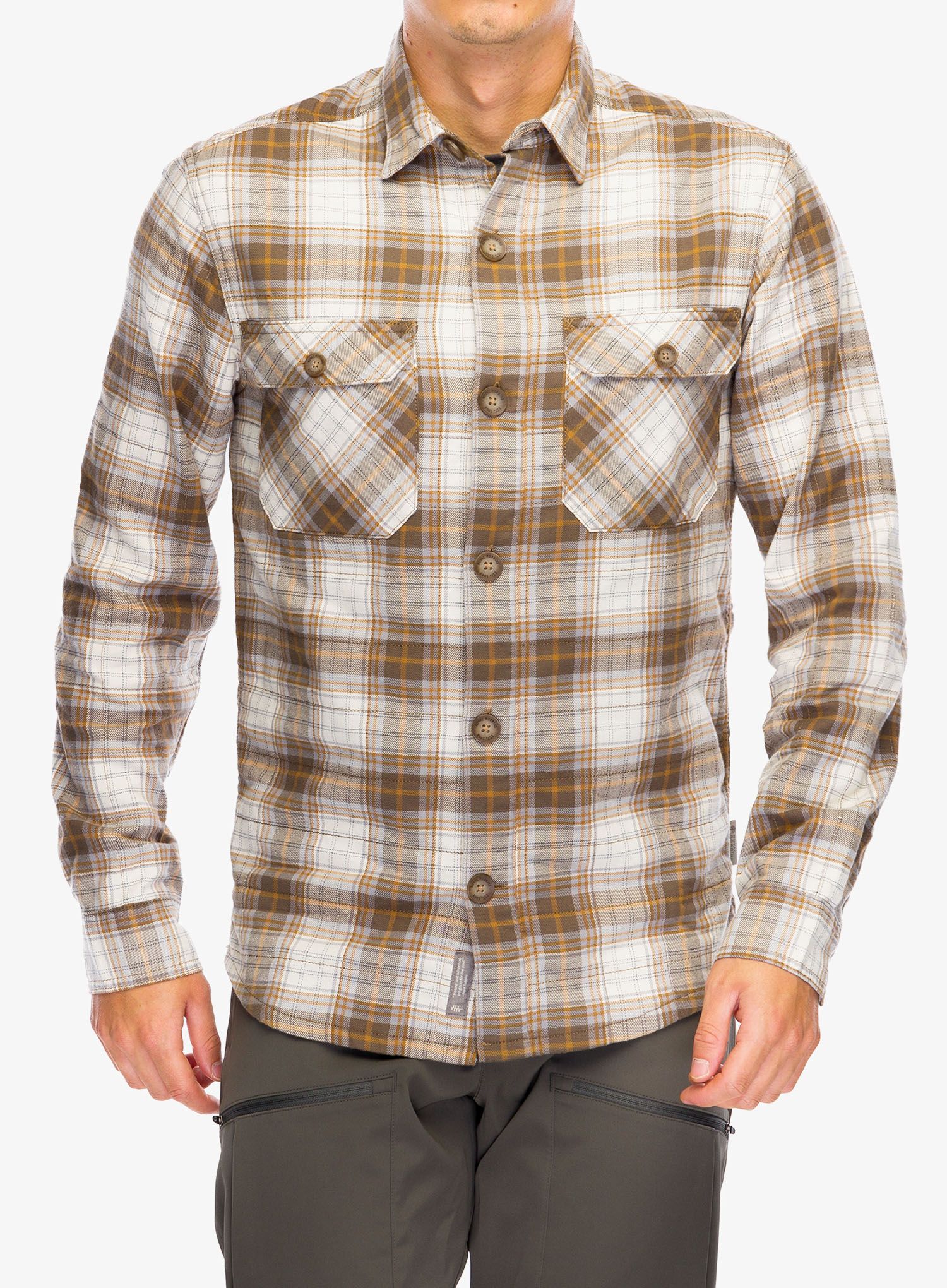 Turistická košeľa Royal Robbins Snowcap Lined Flannel L/S - bistre falls pld