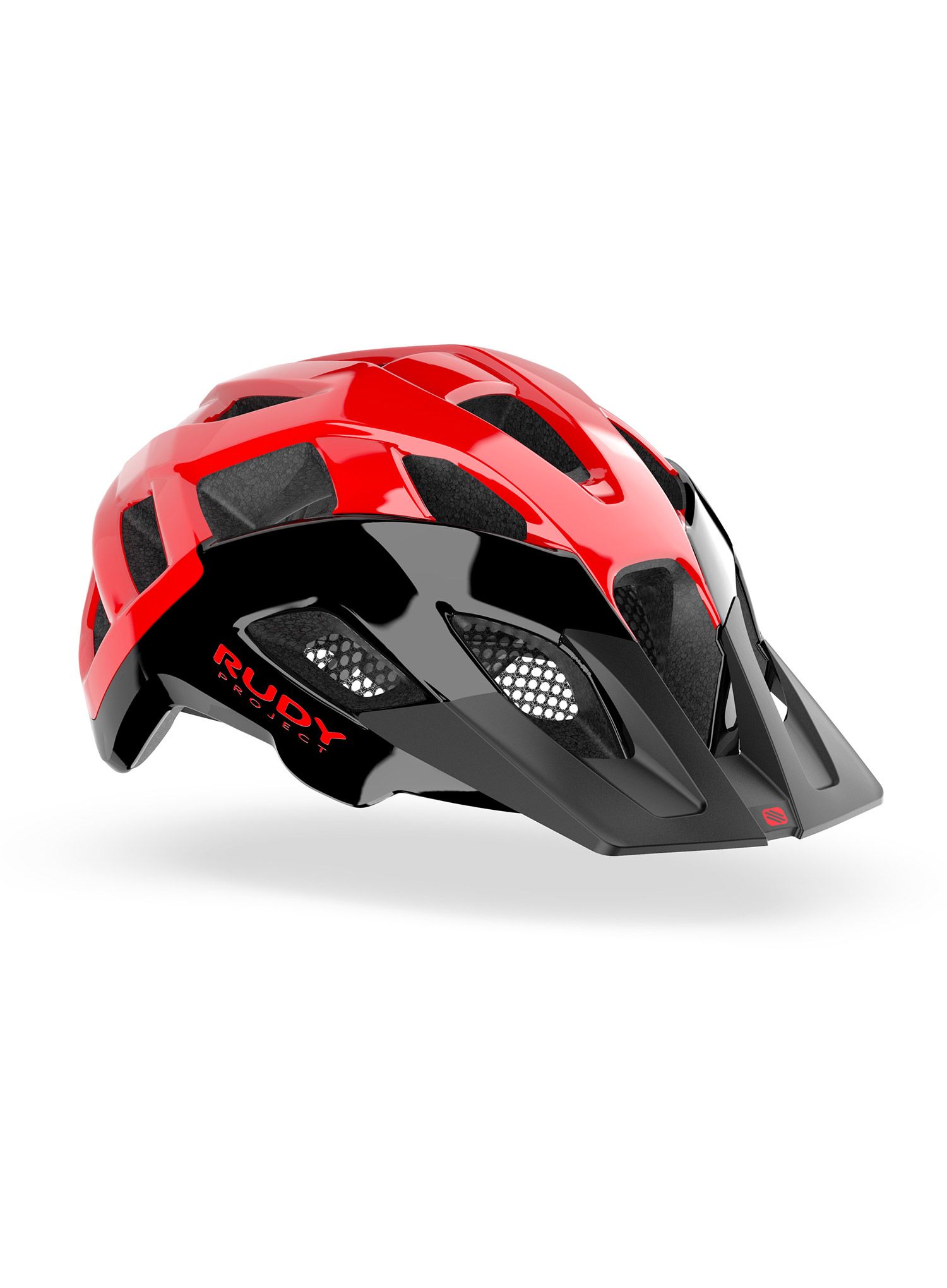 Cyklistická prilba Rudy Project Crossway - black/red/shiny