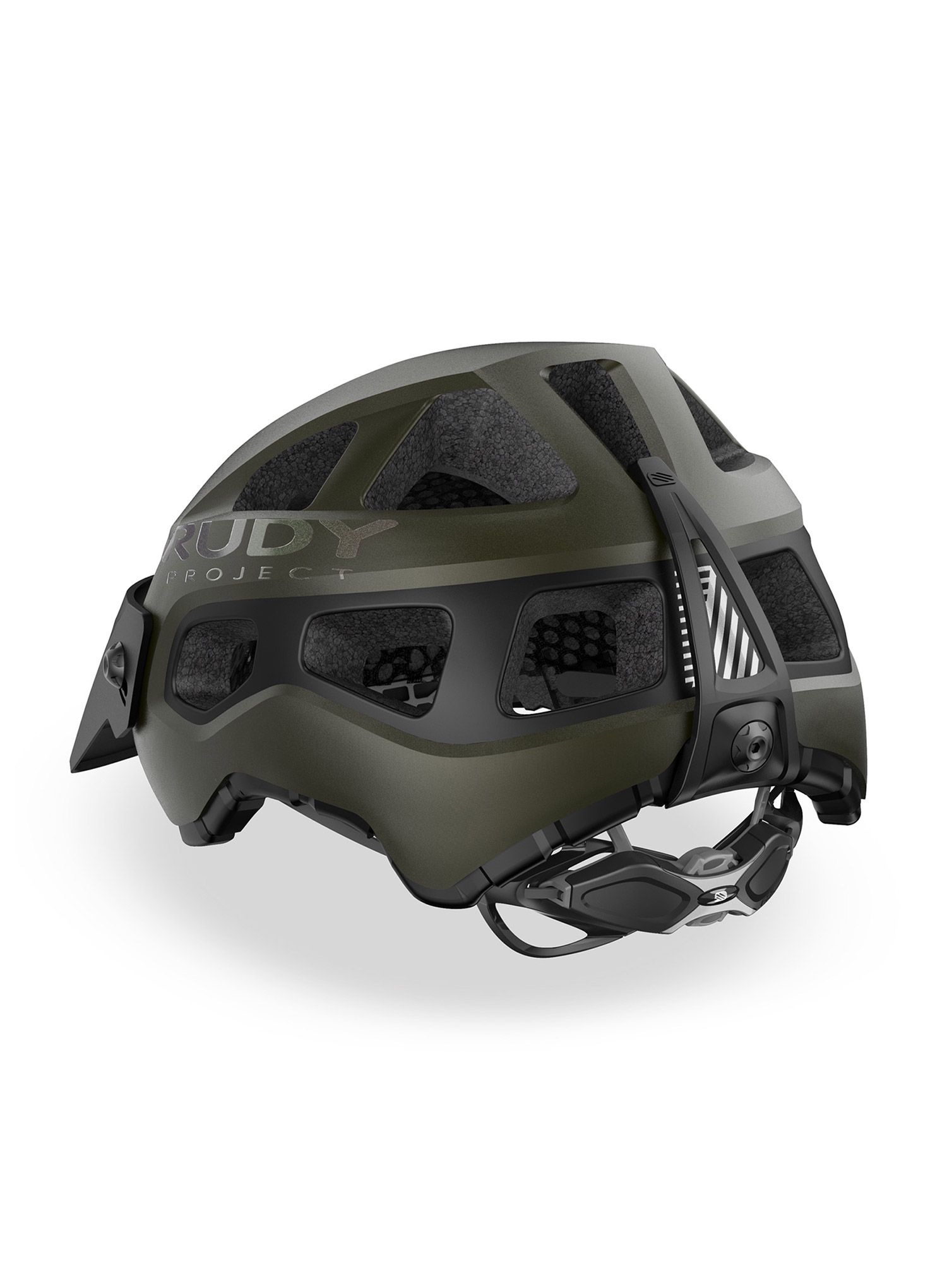 Enduro prilba Rudy Project Protera+ - metal green/black matte