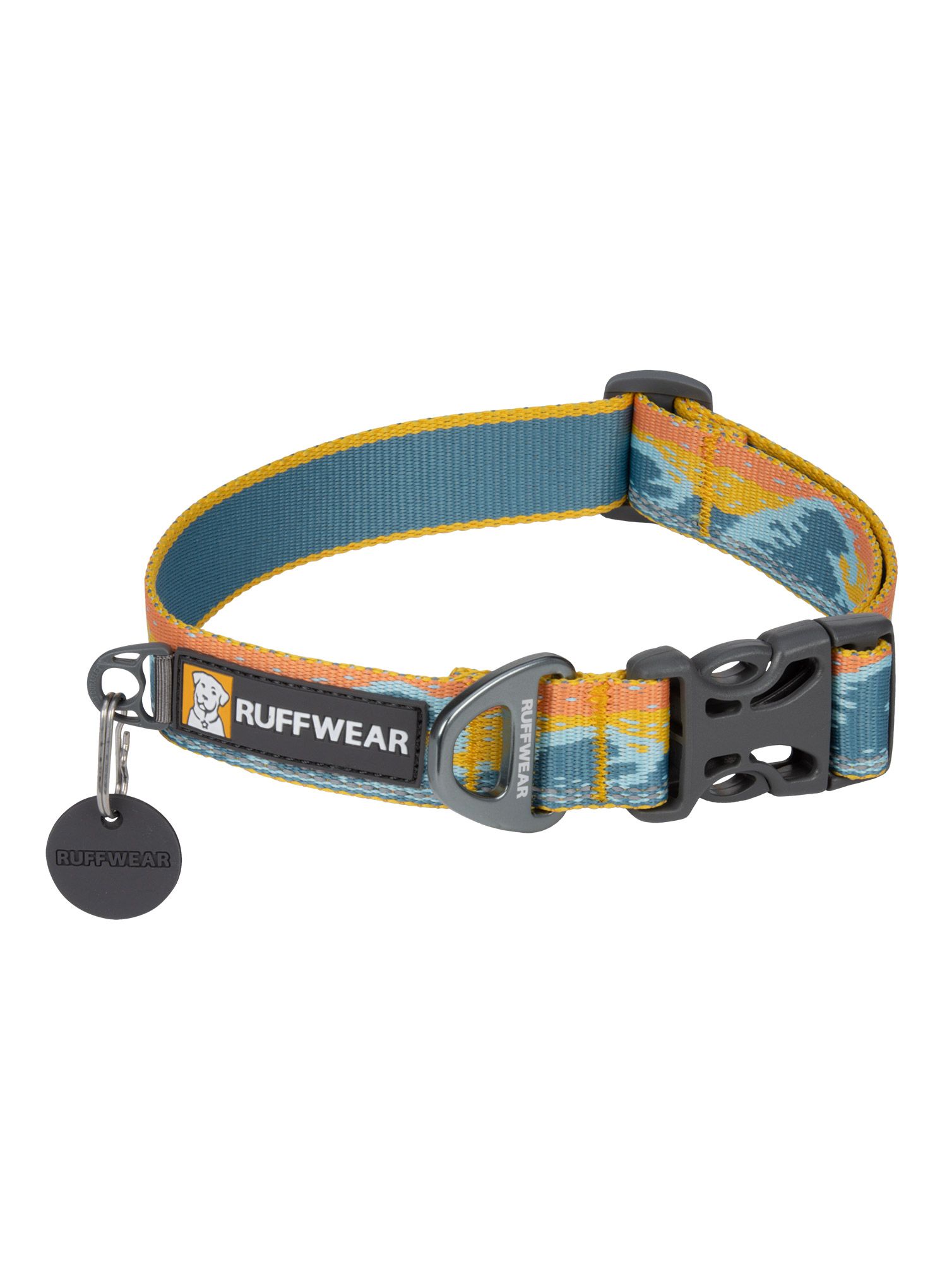 Obojok pre psov Ruffwear Crag Collar - rising wave