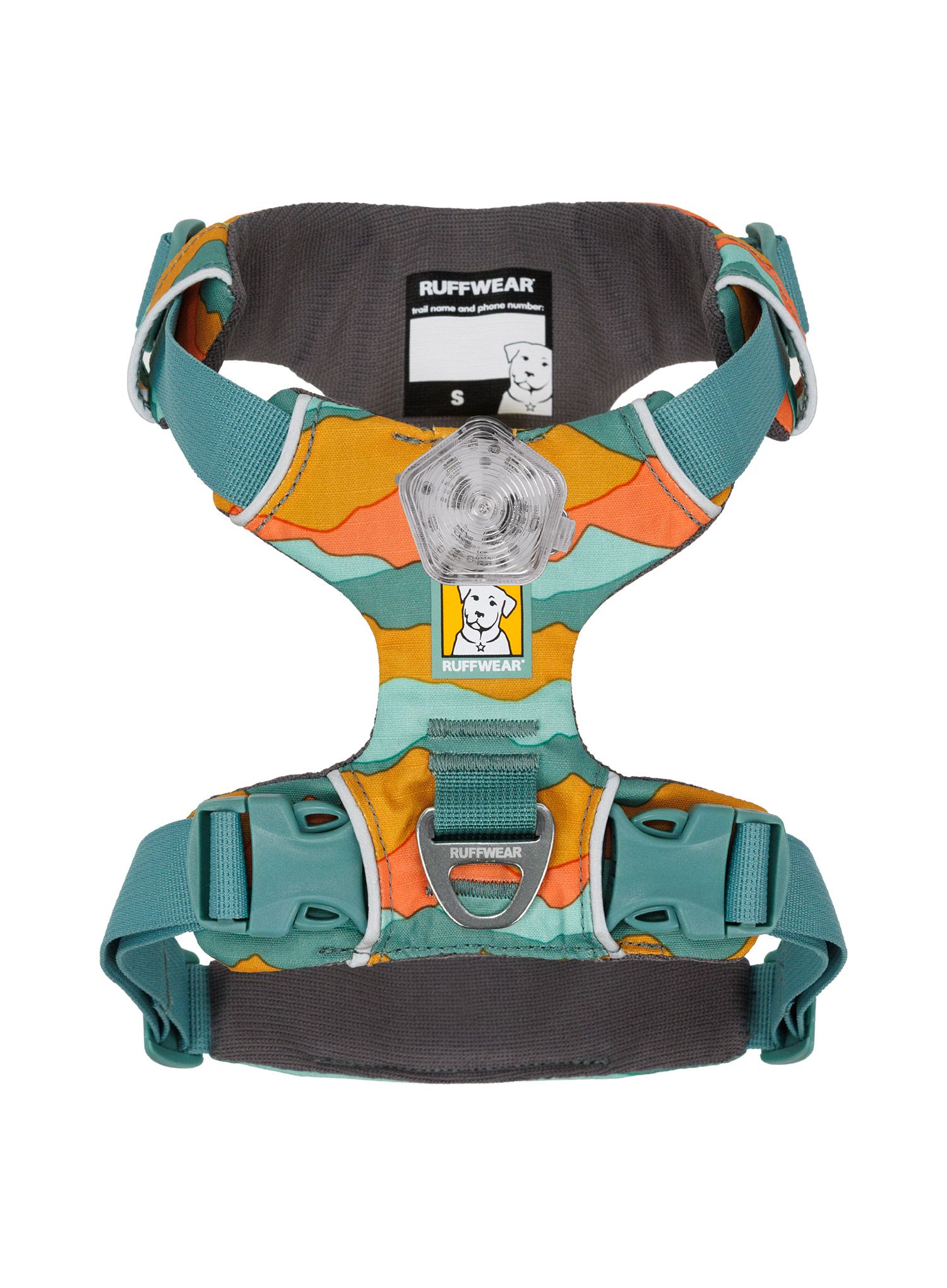 Postroj pre psa Ruffwear Front Range Harness M - spring mountains