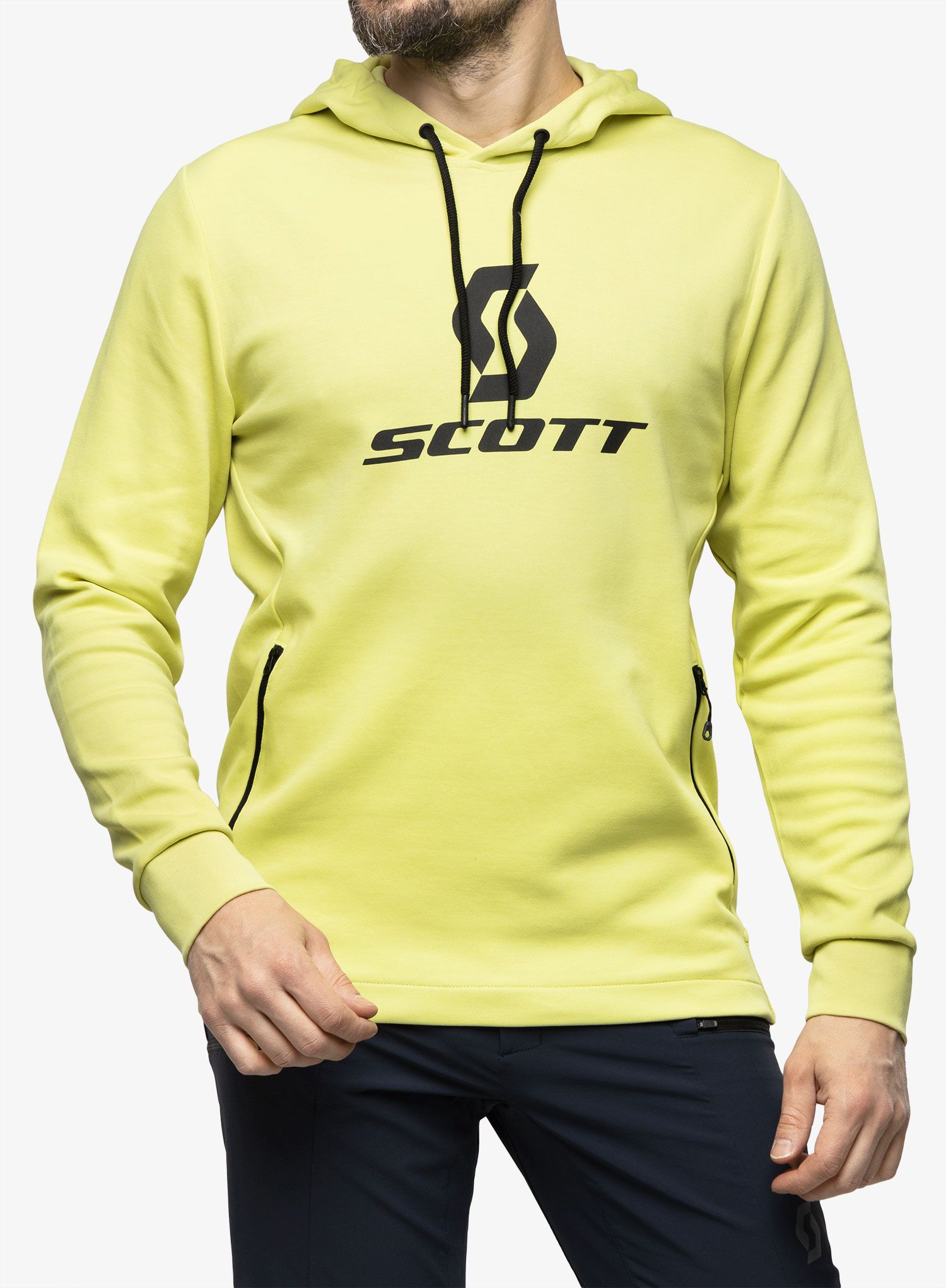 Mikina s kapucňou SCOTT Hoody Tech - bitter yellow