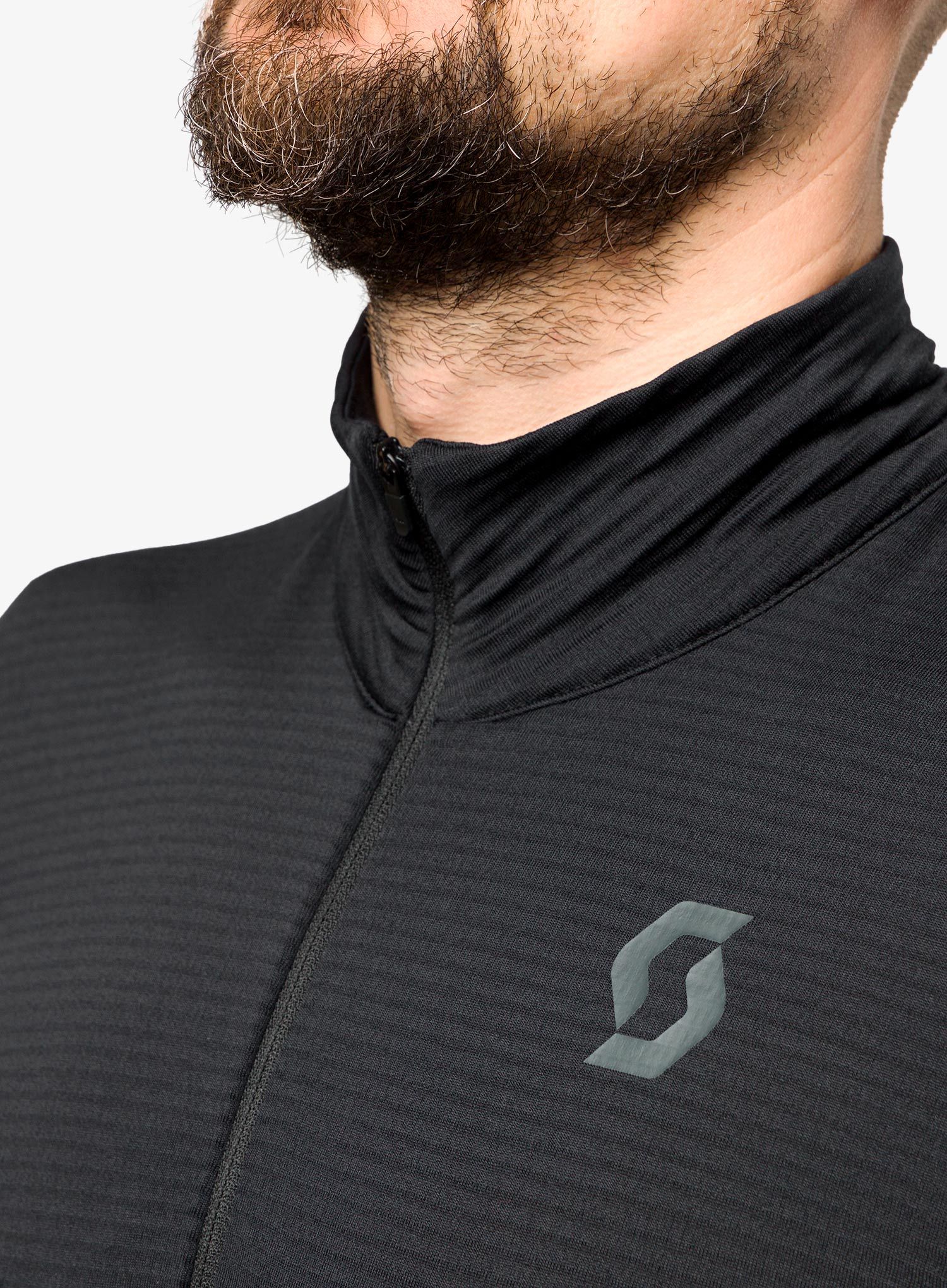 Mikina SCOTT Pullover Defined Light - black