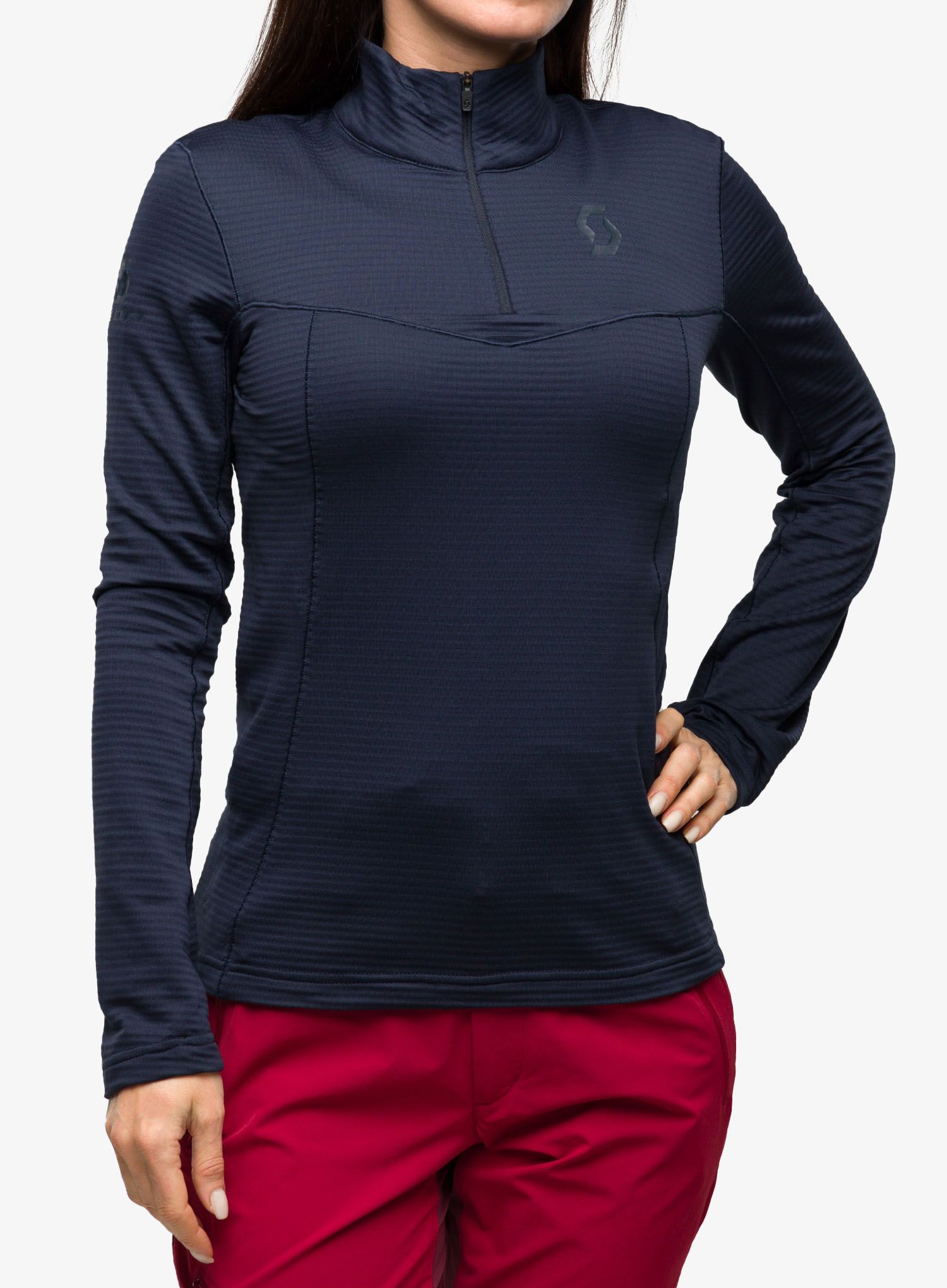 Mikina dámska SCOTT Pullover Defined Light - dark blue