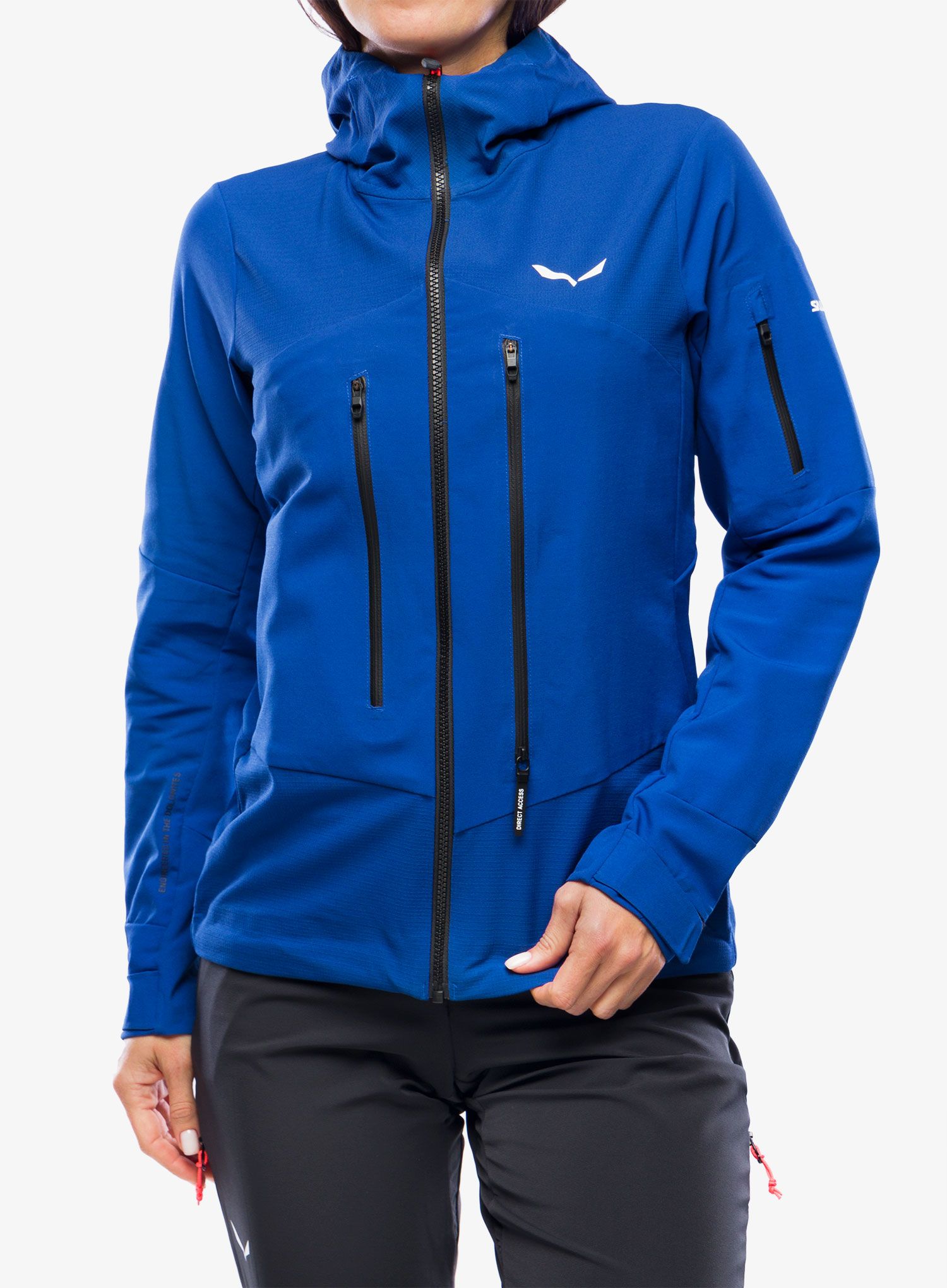 Softshellová bunda dámska Salewa Ortles DST Jacket - electric