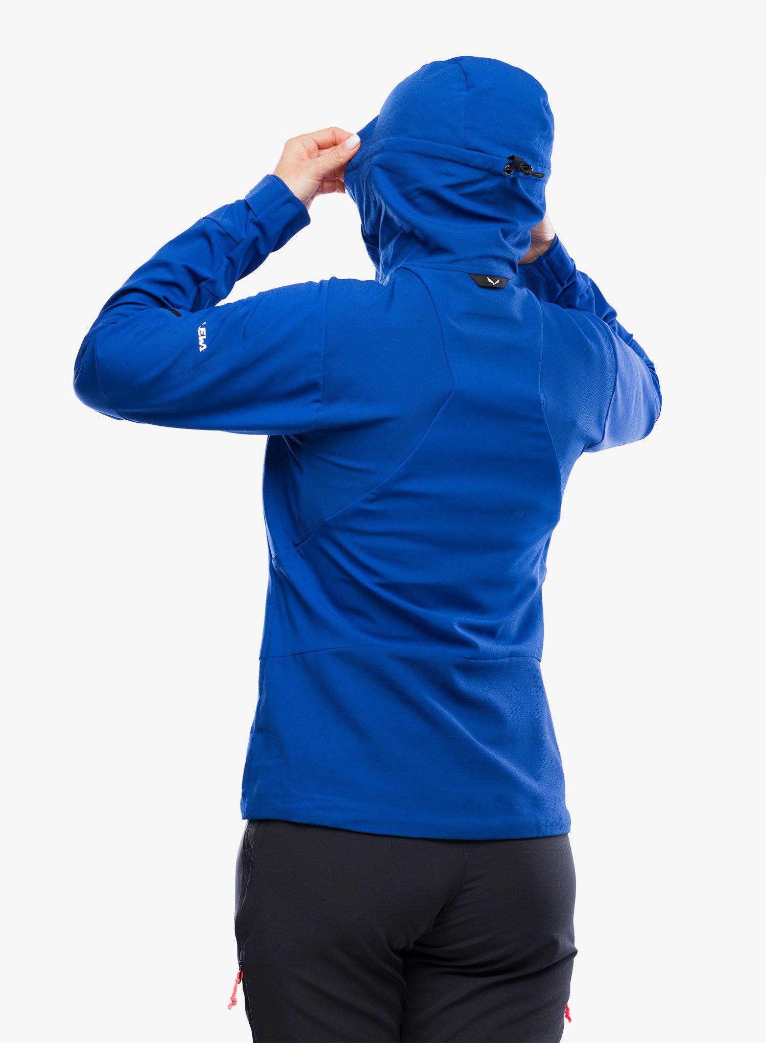 Softshellová bunda dámska Salewa Ortles DST Jacket - electric