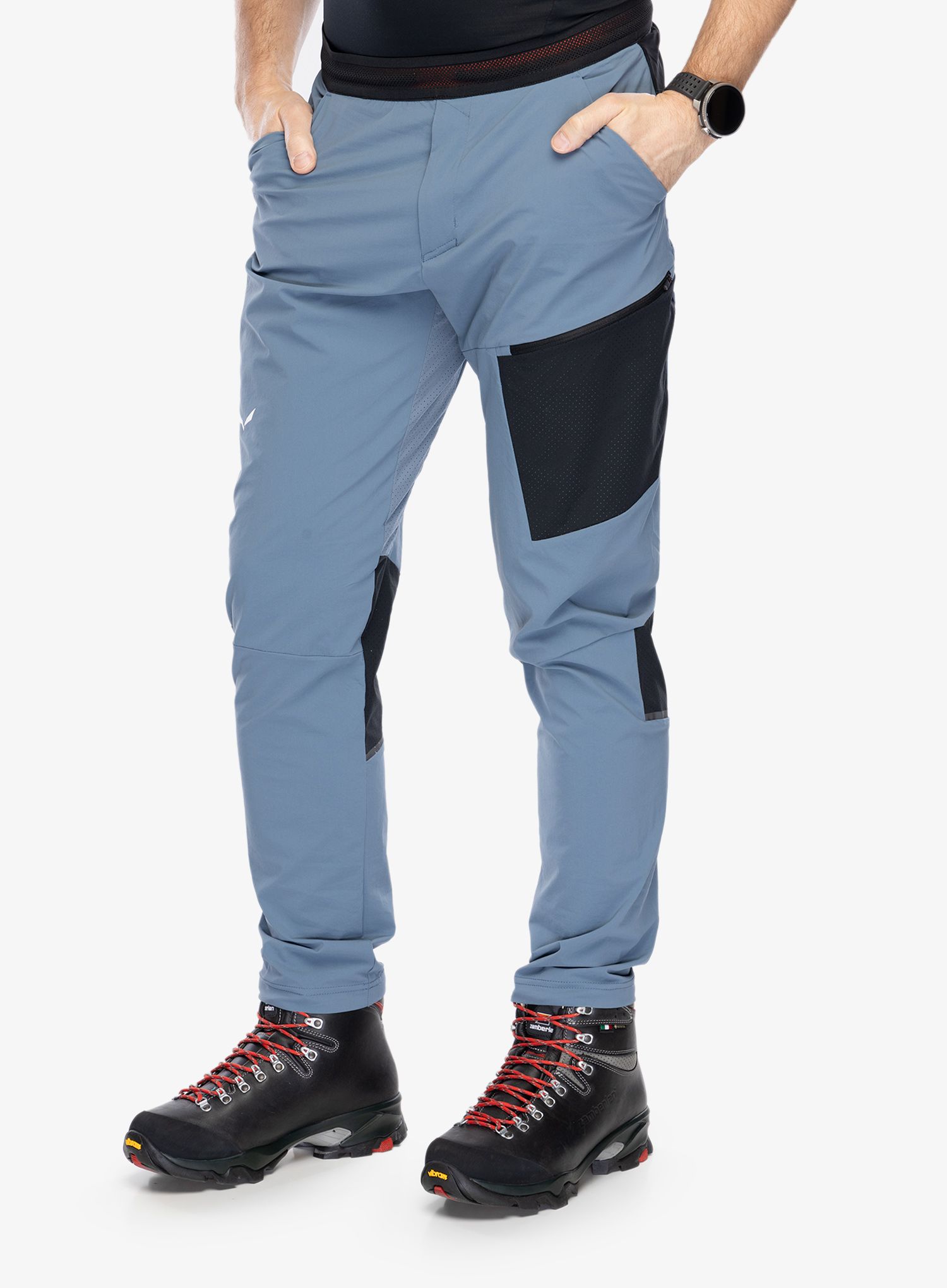 Softshellové nohavice Salewa Pedroc 2 DST Light Pant - java blue