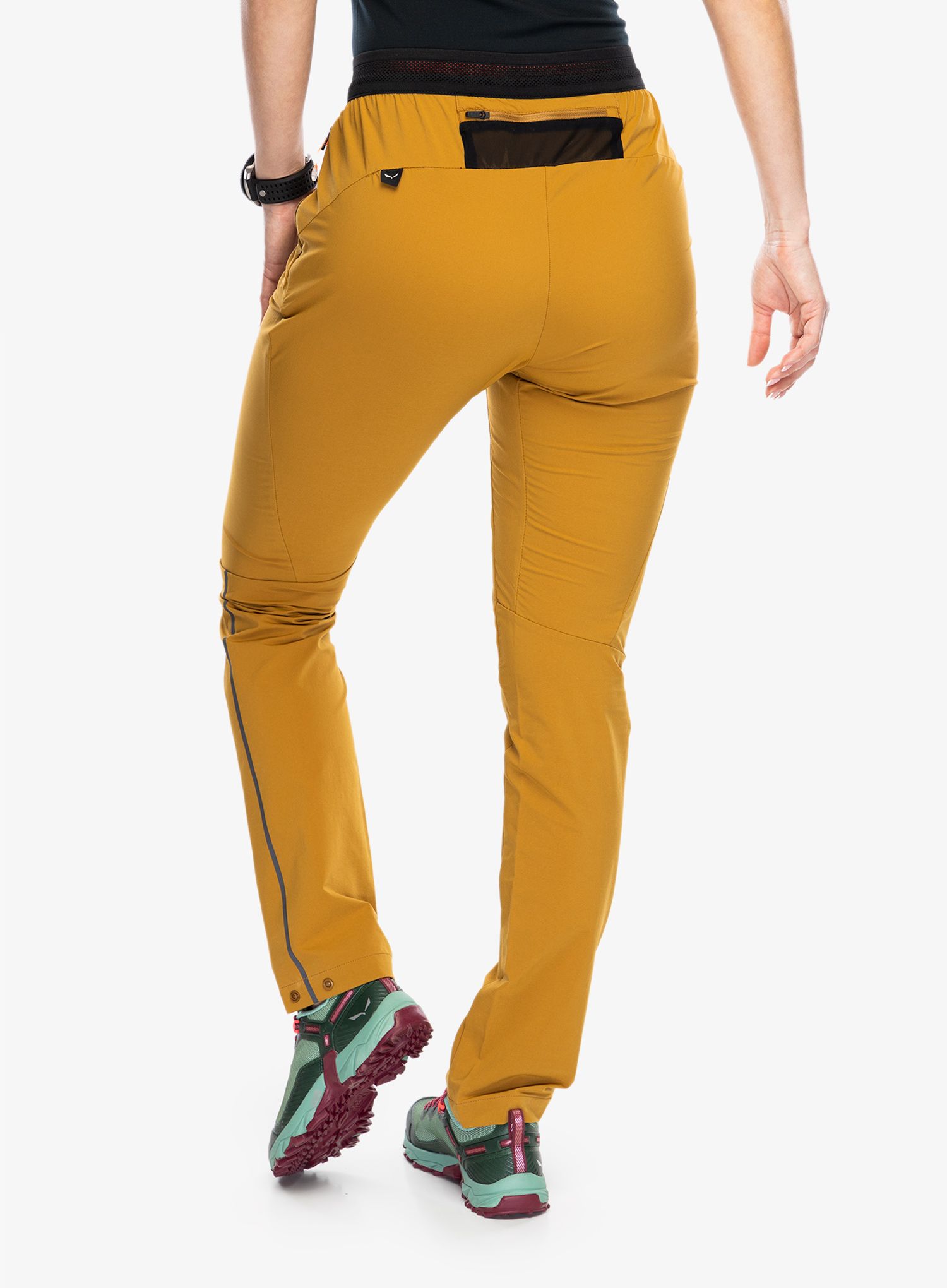Turistické nohavice dámske Salewa Pedroc 4 DST Regular Pant - golden brown