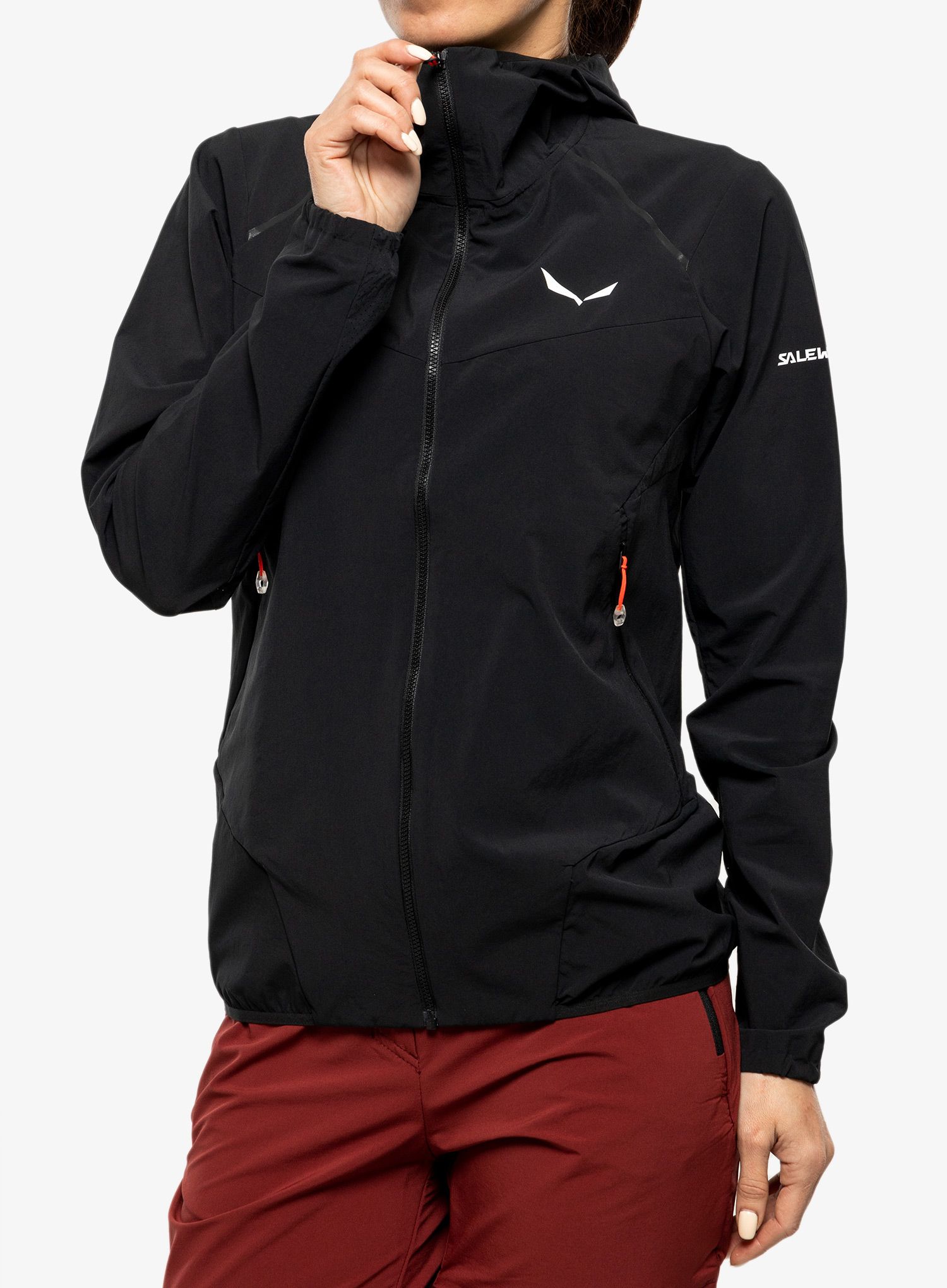 Softshellová bunda dámska Salewa Pedroc DST Light Jacket - black out