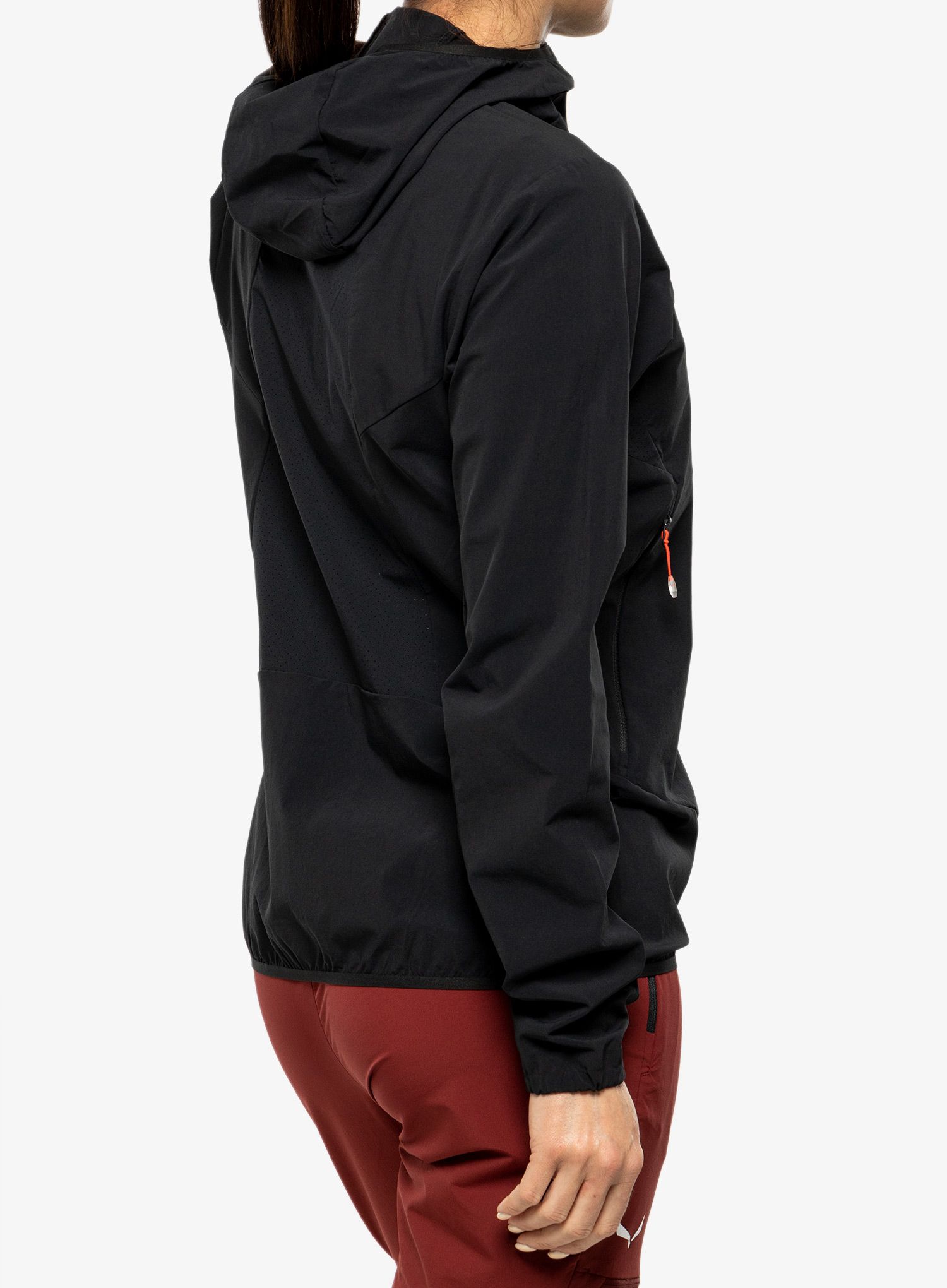 Softshellová bunda dámska Salewa Pedroc DST Light Jacket - black out