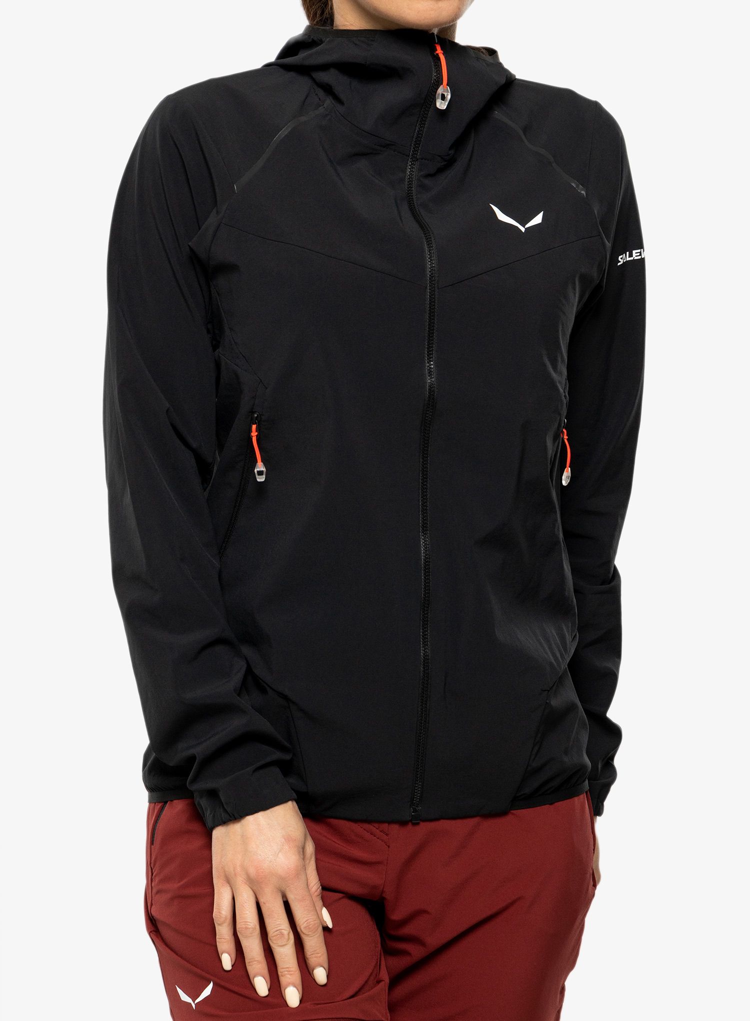 Softshellová bunda dámska Salewa Pedroc DST Light Jacket - black out