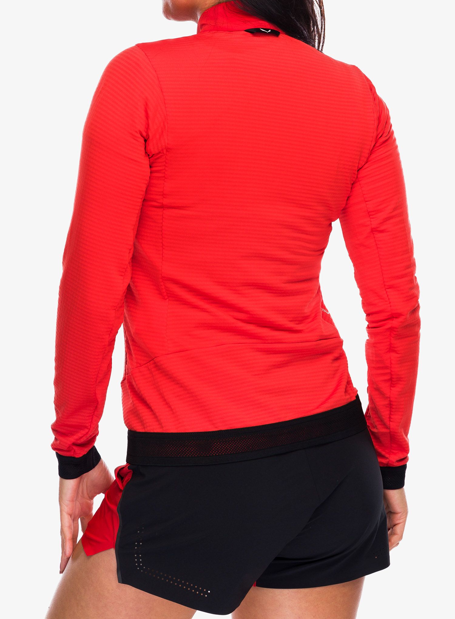 Flísová mikina dámska Salewa Pedroc PL 2 Jacket - flame