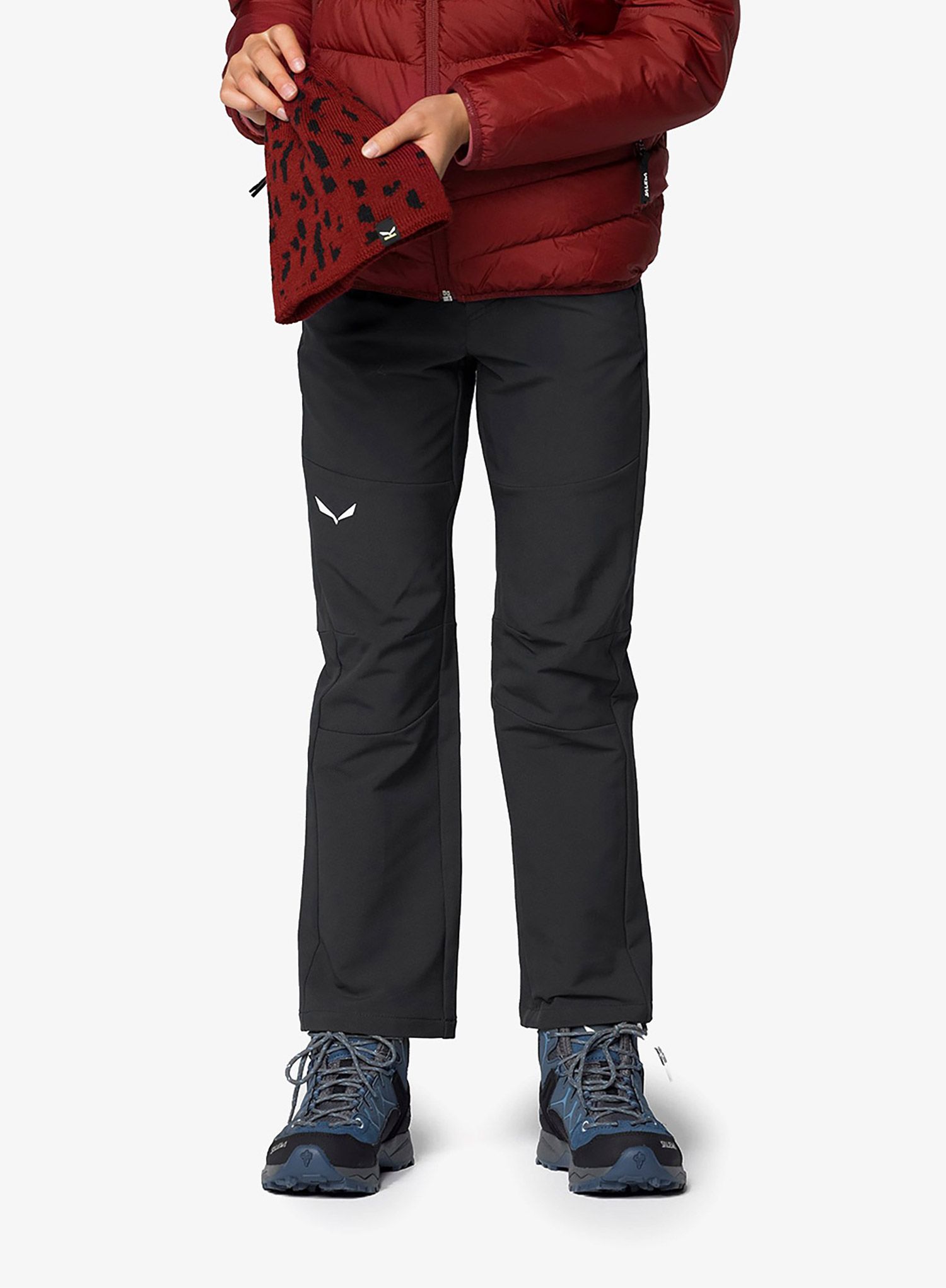 Detské nohavice Salewa Puez DST Pants - black out
